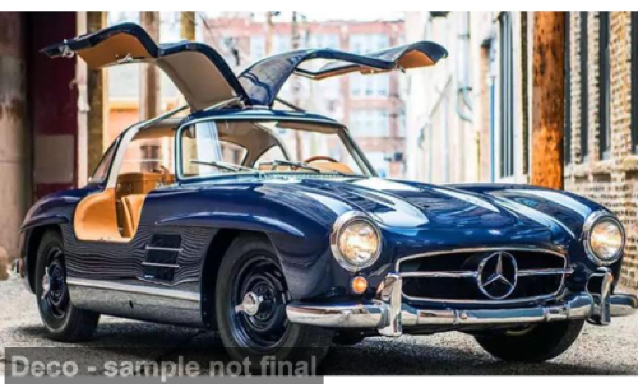 Mercedes 300 Norev SL blau 1954 1:18 modellautos