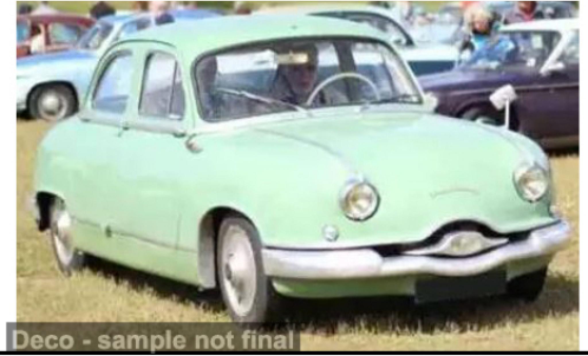 Panhard Dyna Norev Z12 grün 1958 1:87 modellautos