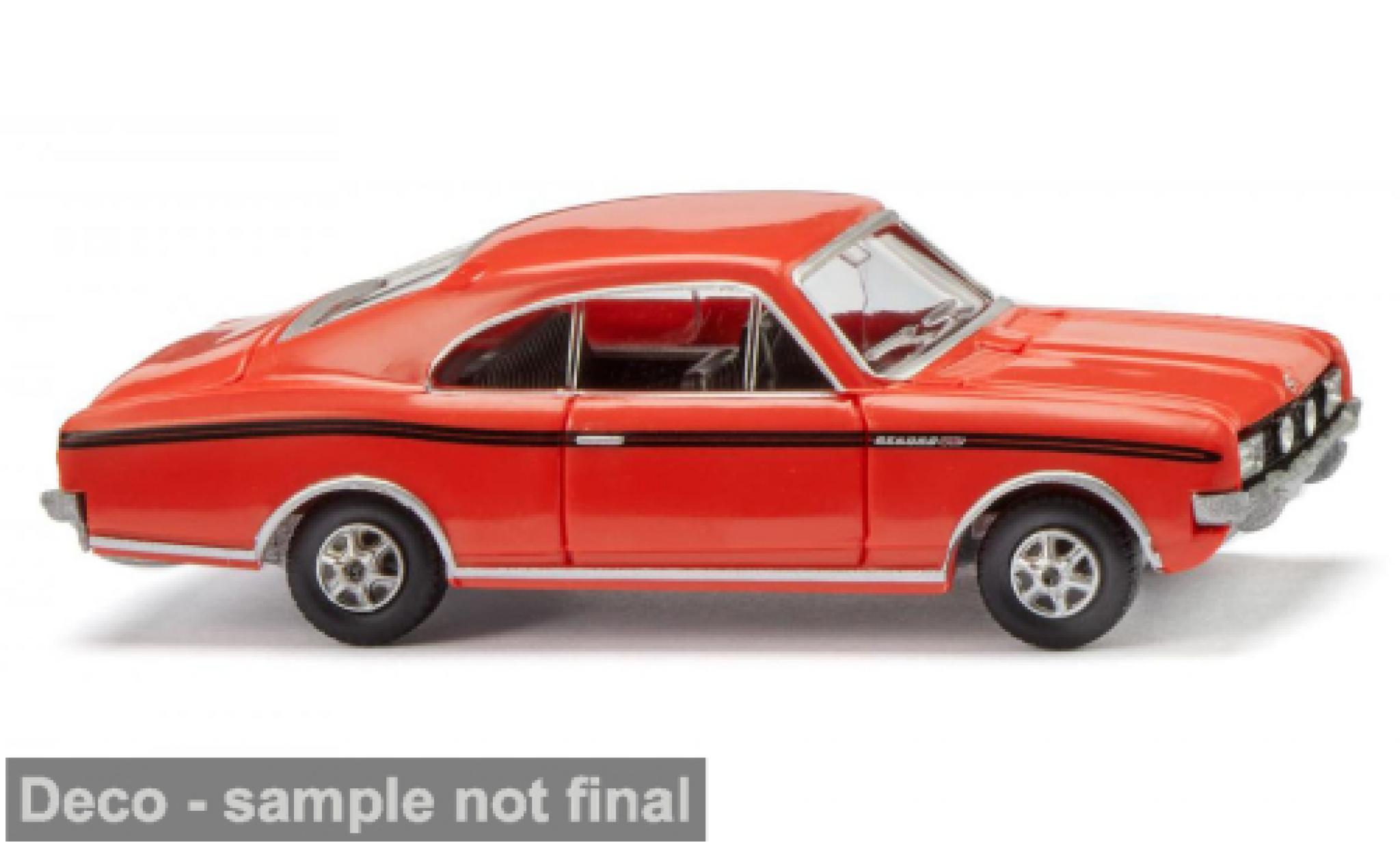 Opel Rekord 1/87 Wiking C rot 1967 1:87 modellautos