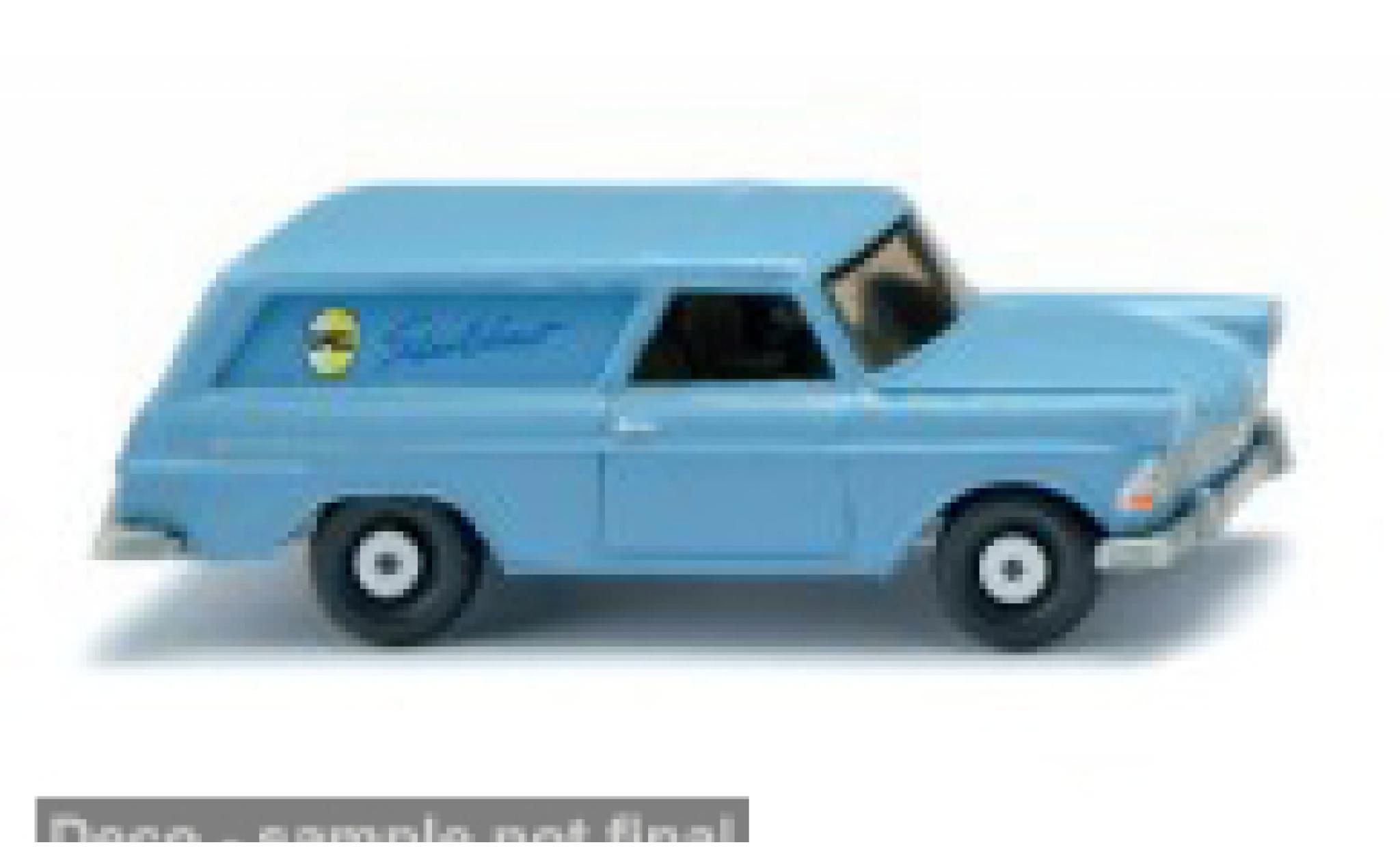 Opel Rekord 1/87 Wiking Caravan blau 1960 1:87 modellautos