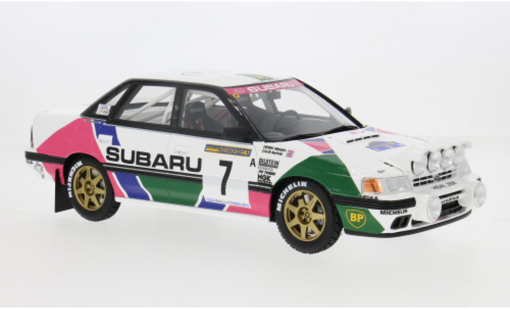 Subaru Legacy Ottomobile RS Rally Schweden 1992 Rally Team Europe #7 1:18 Modellautos Subaru Legacy Ottomobile RS Rally Schweden 1992 Rally Team Europe #7 1:18 modellautos
