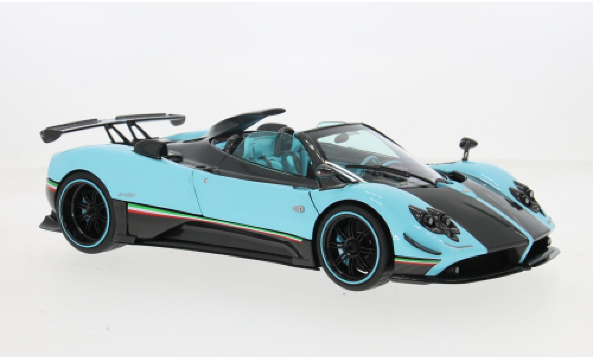 Pagani Zonda 1/18 Almost Real Uno blau/schwarz 1:18 modellautos