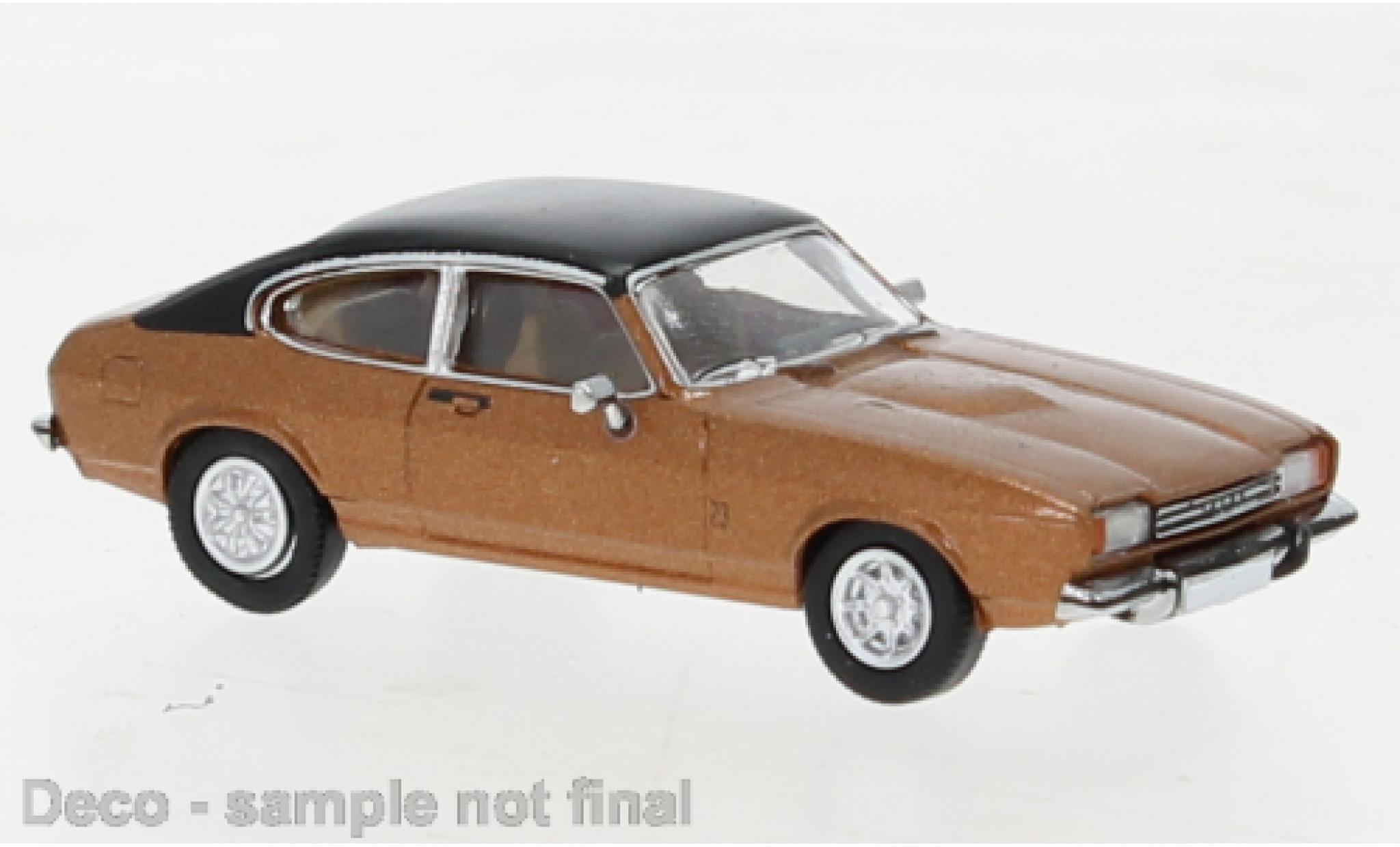 Miniature Ford Capri 1/43 Trofeu 2600 RS No.301 Rallye WM Tour Auto 1972 J. Hoden/D.Pironi 