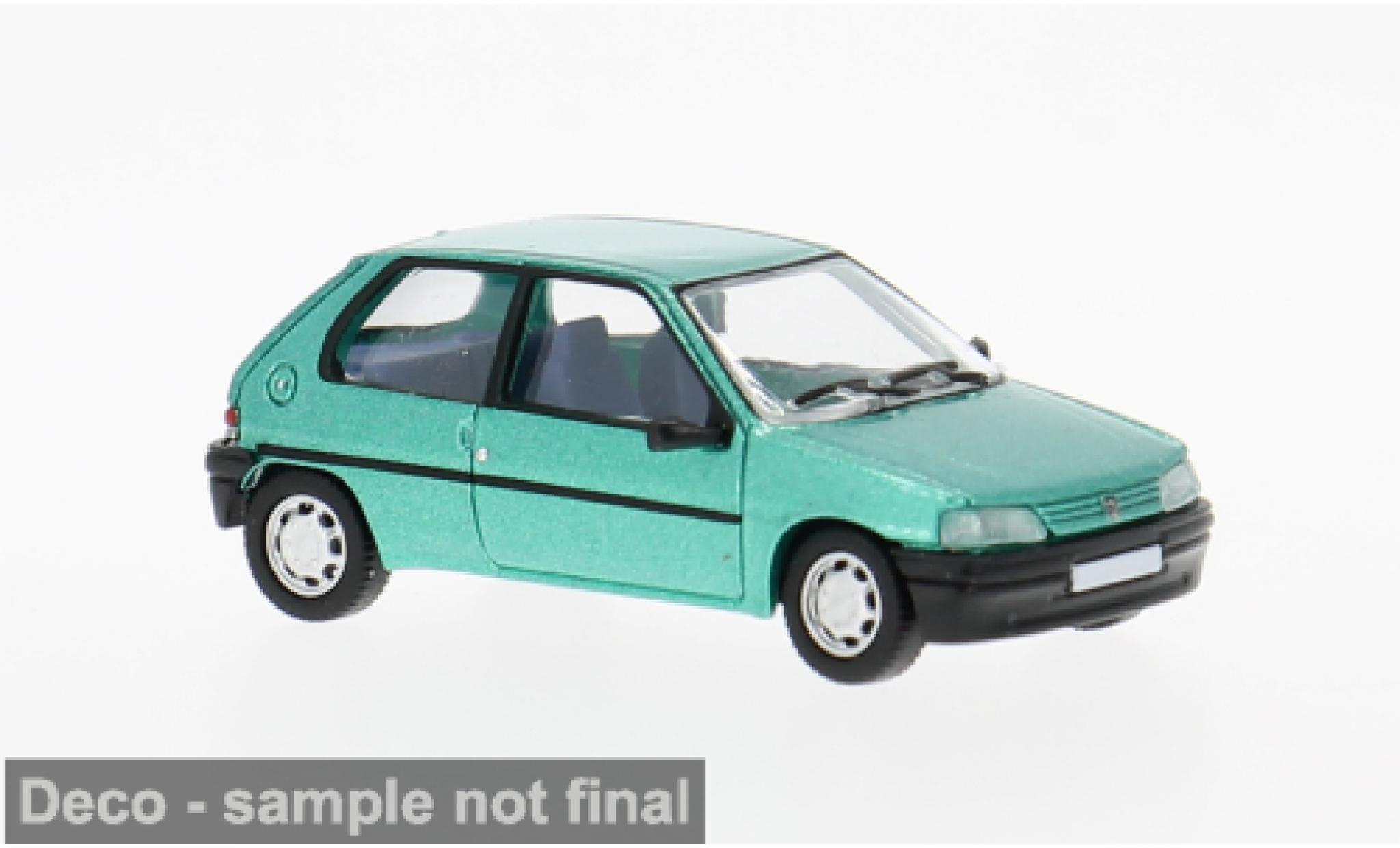 Peugeot 106 1/87 PCX87 gr&uuml;n 1991 1:87 modellautos