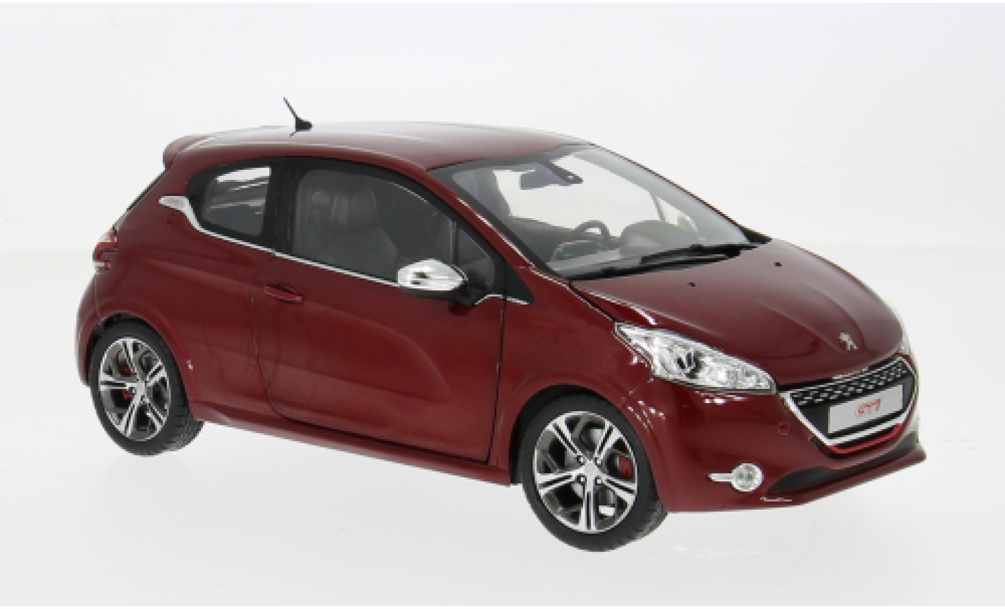 Peugeot 208 1/18 Norev GTi rot 2013 1:18 modellautos