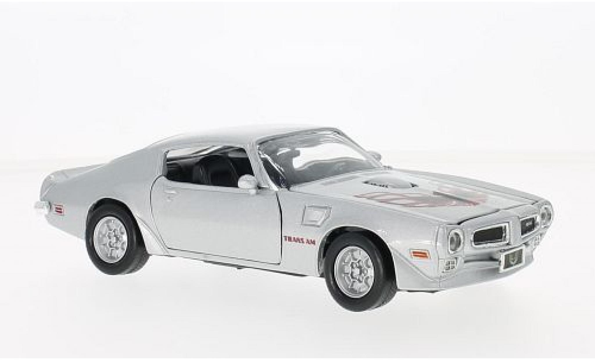 Pontiac Firebird 1/24 Motormax Trans silber 1:24 modellautos