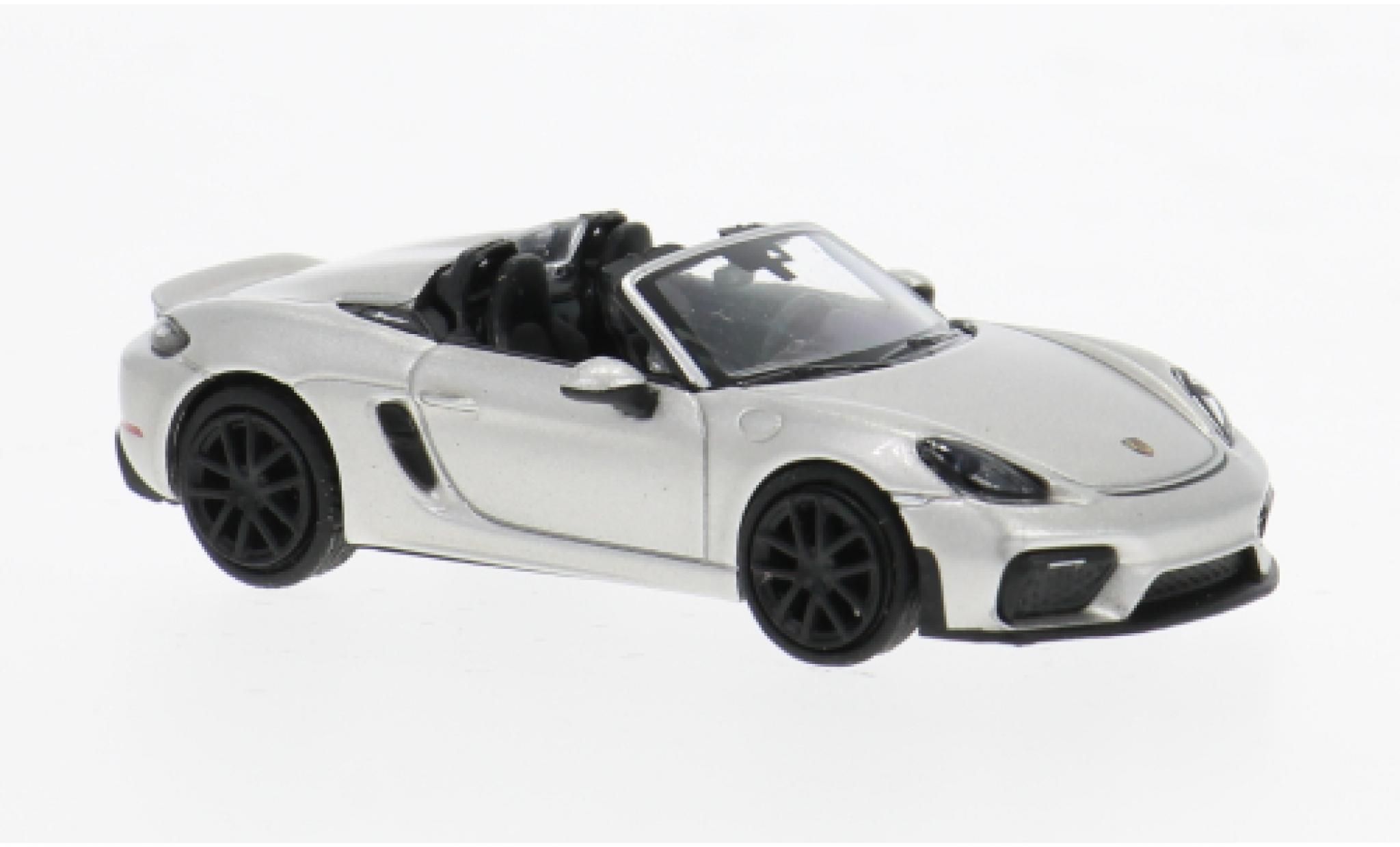 Porsche 718 1/87 Minichamps Spyder (981) silber 2019 1:87 modellautos