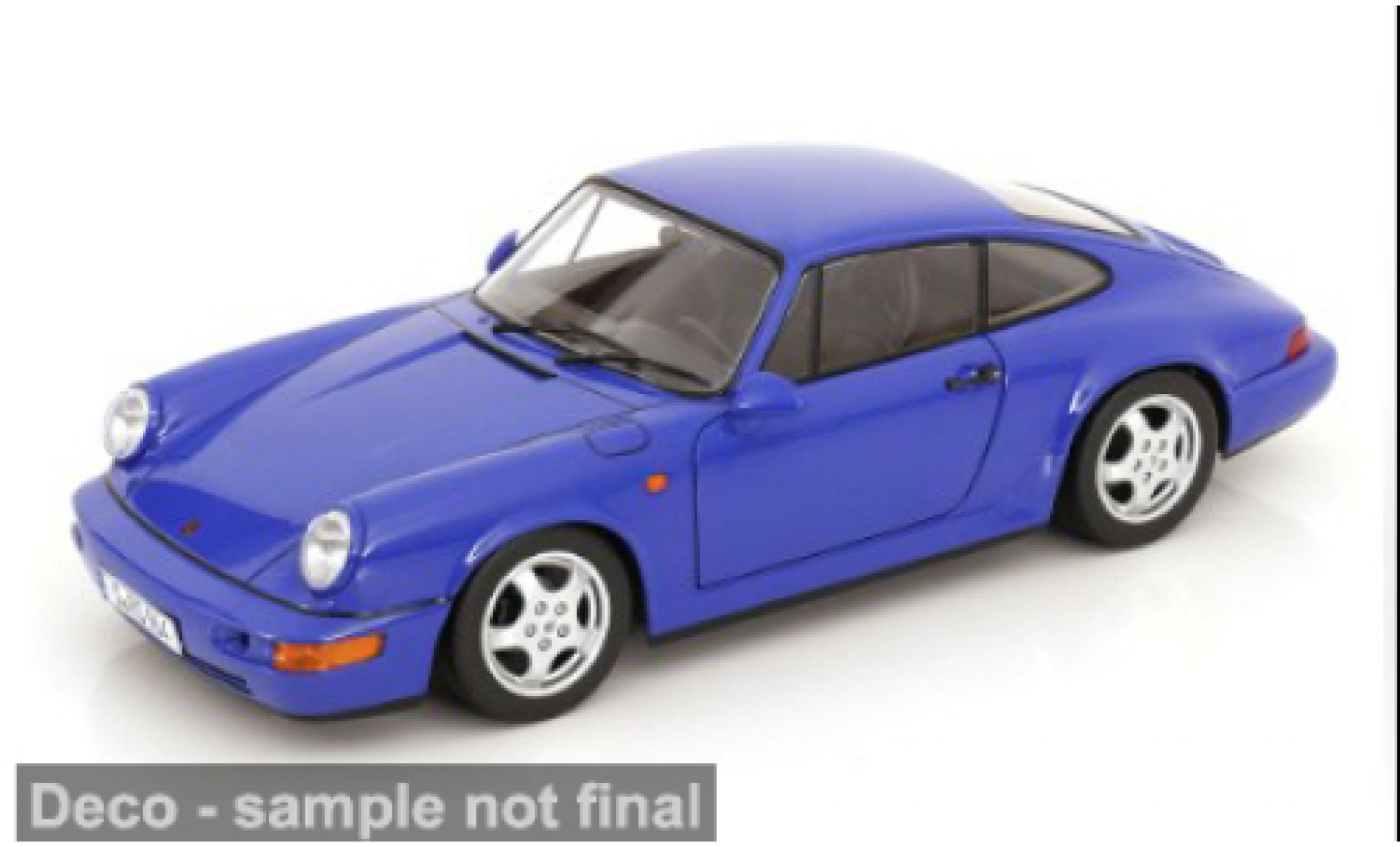 Porsche 964 1/12 KK Scale 911  RS blau 1992 1:12 modellautos