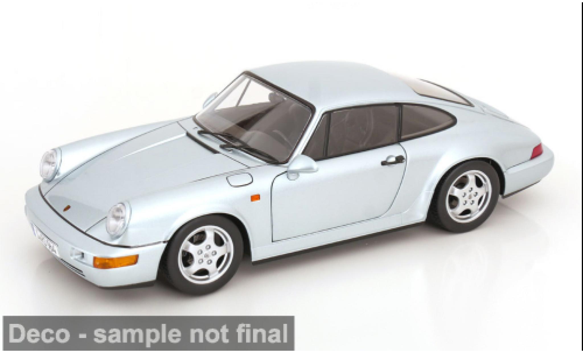 Porsche 911 1/12 KK Scale 911  RS silber 1992 1:12 modellautos