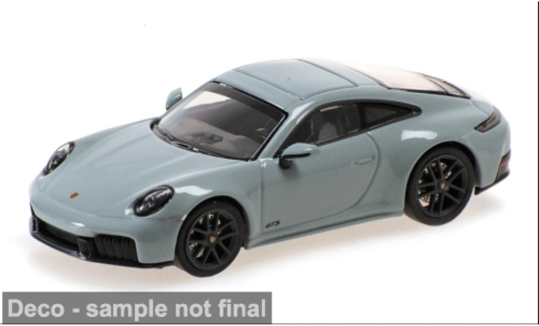Porsche 992 GTS 1/64 Minichamps 911 (.2) Carrera grün 2025 1:64 modellautos