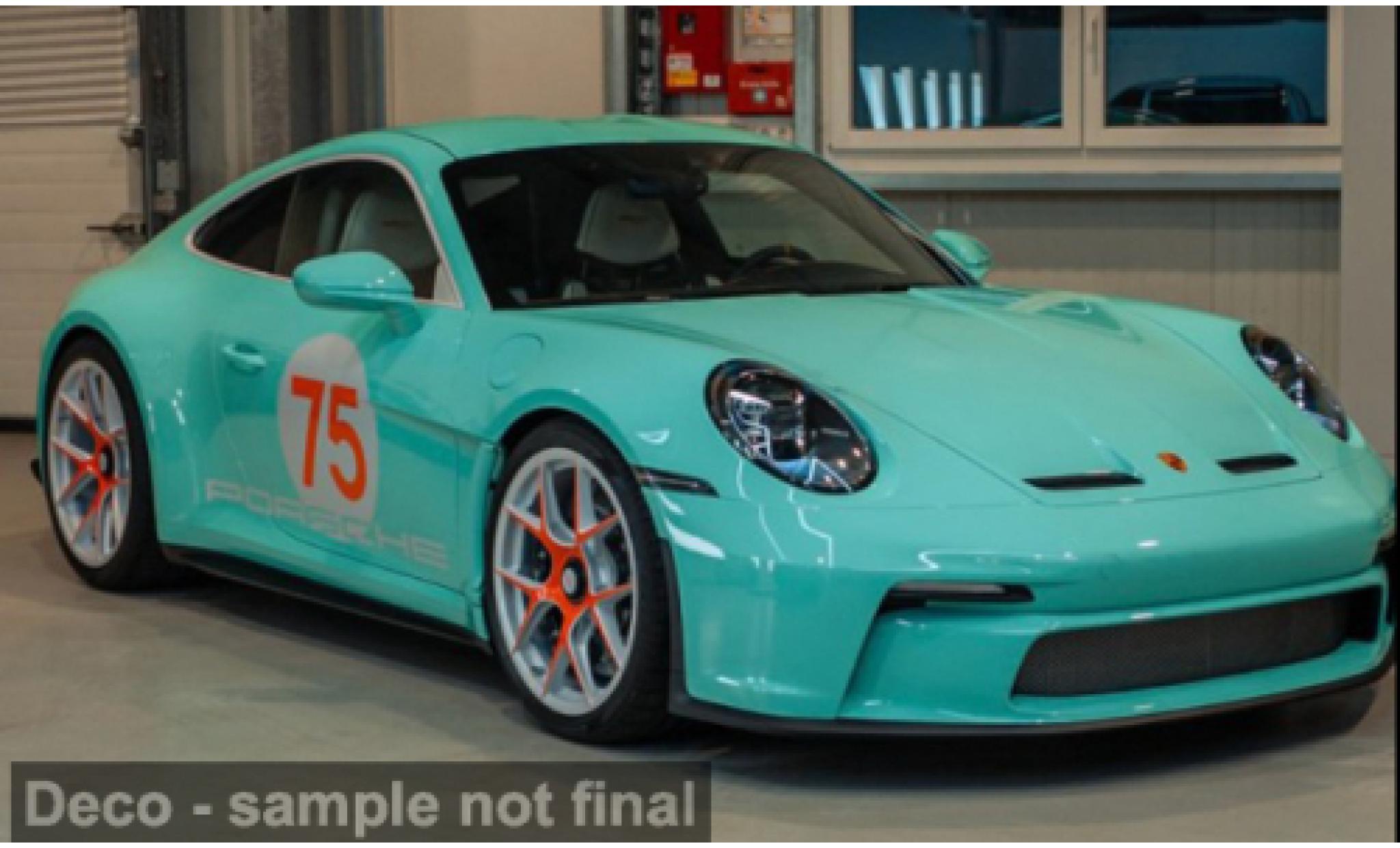 Porsche 911 1/18 GT Spirit 911  t&Atilde;&frac14;rkis 2025 1:18 modellautos