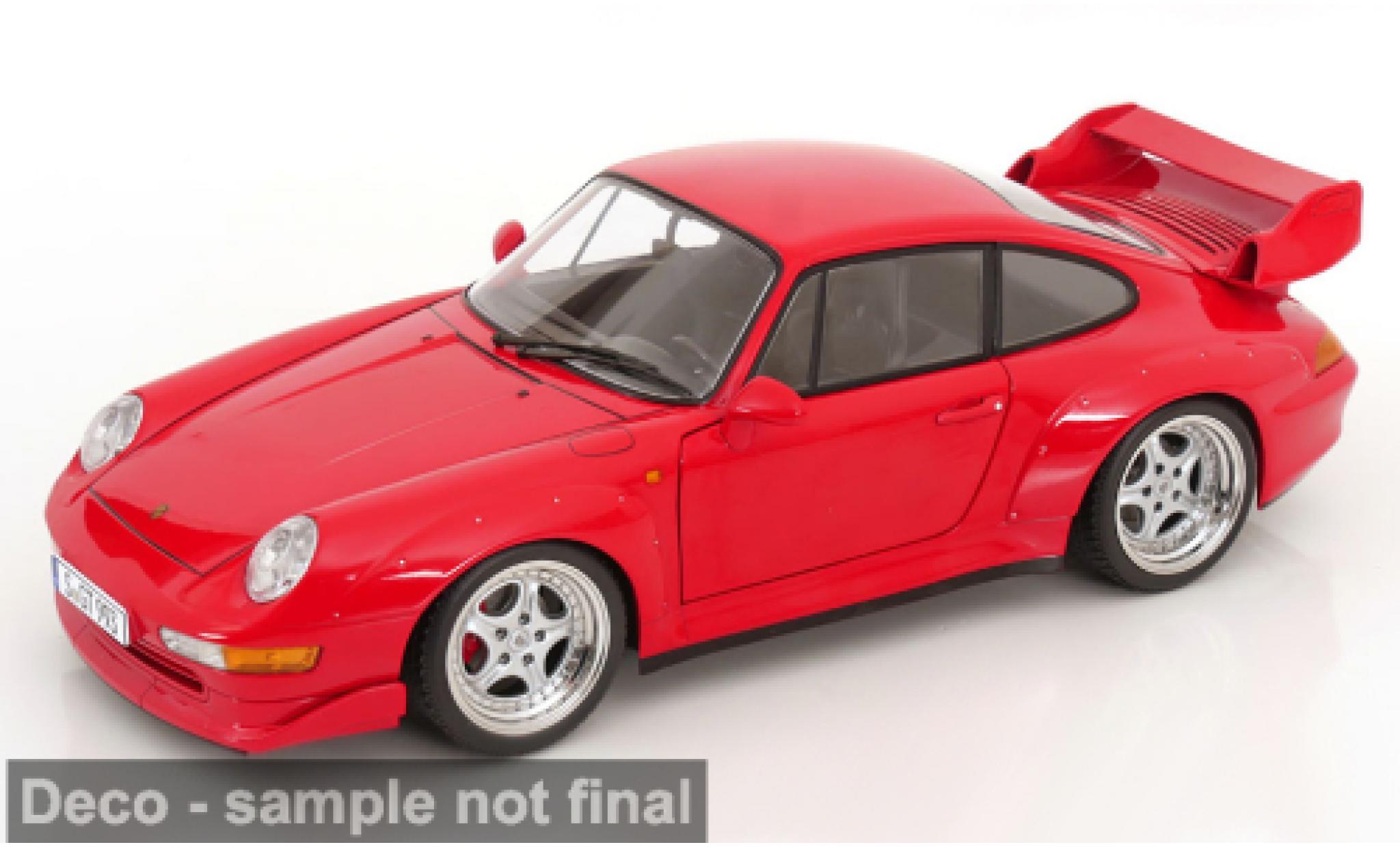 Porsche 993 GT2 1/12 KK Scale 911  rot 1996 1:12 modellautos