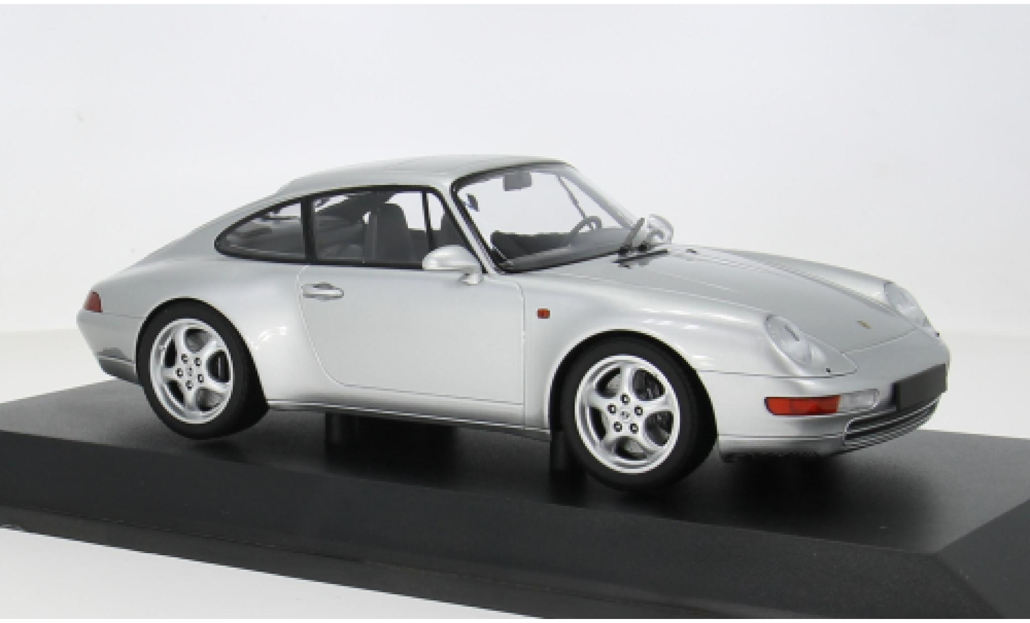 Porsche 993 1/18 Minichamps 911  silber 1 1:18 modellautos