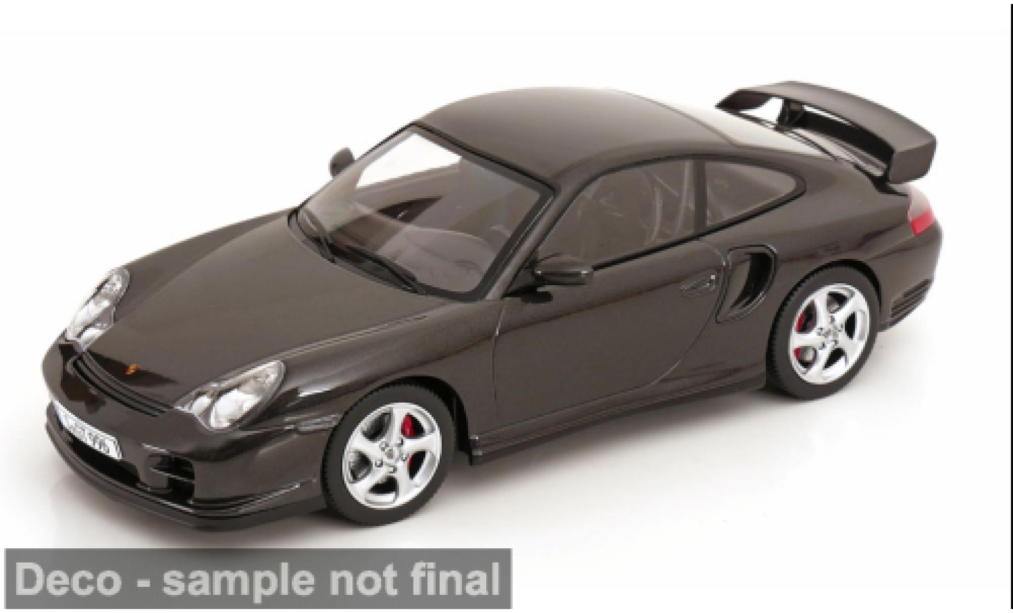 Porsche 996 GT2 1/18 KK Scale 911  schwarz 2001 1:18 modellautos