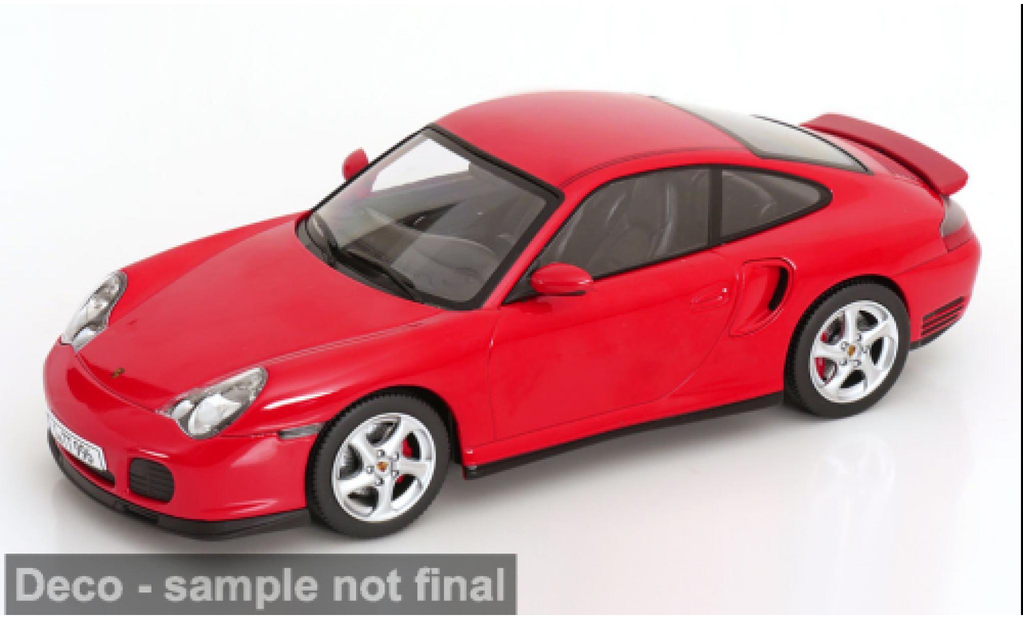 Porsche 996 Turbo 1/18 KK Scale 911  rot 2000 1:18 modellautos