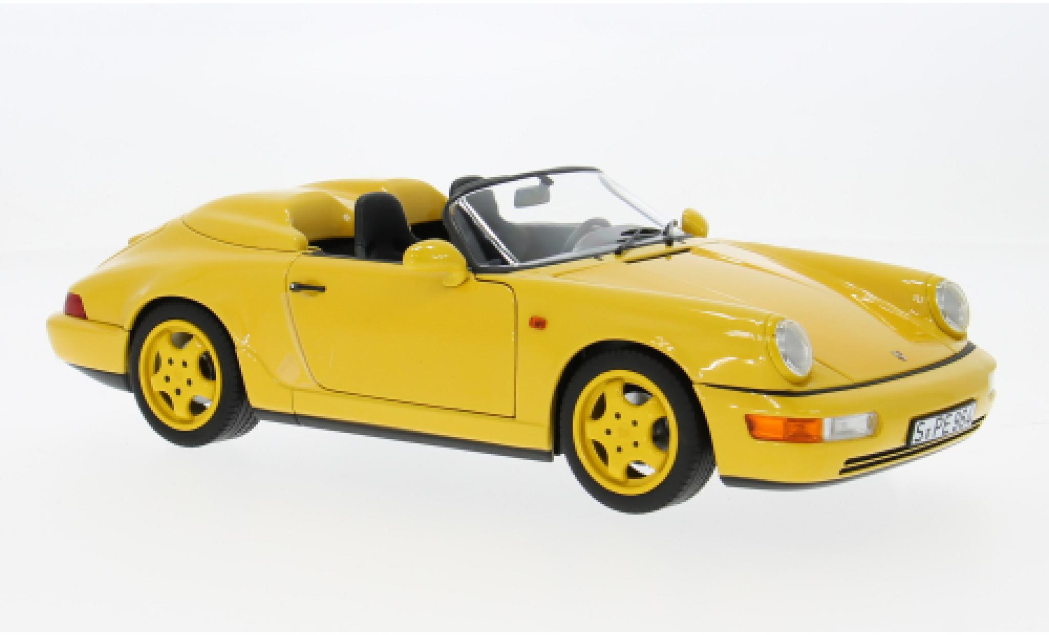 Porsche 993 1/18 Norev 911 Speedster gelb 1 1:18 modellautos