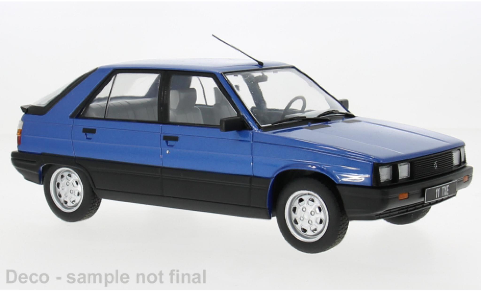 Renault 11 1/18 MCG GTL blau 1985 1:18 modellautos