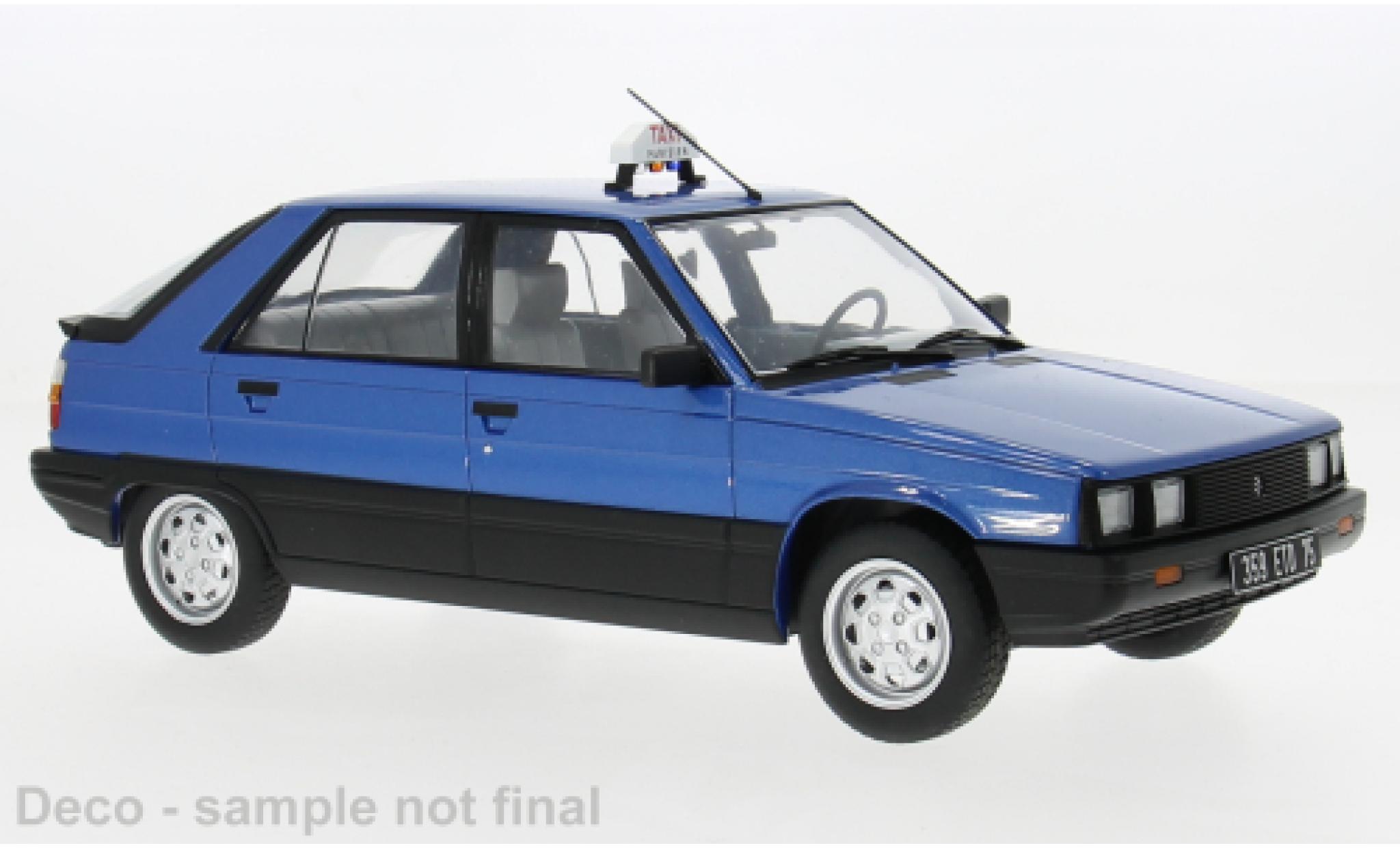 Renault 11 1/18 MCG GTL blau 1985 Taxi (F) 1:18 modellautos