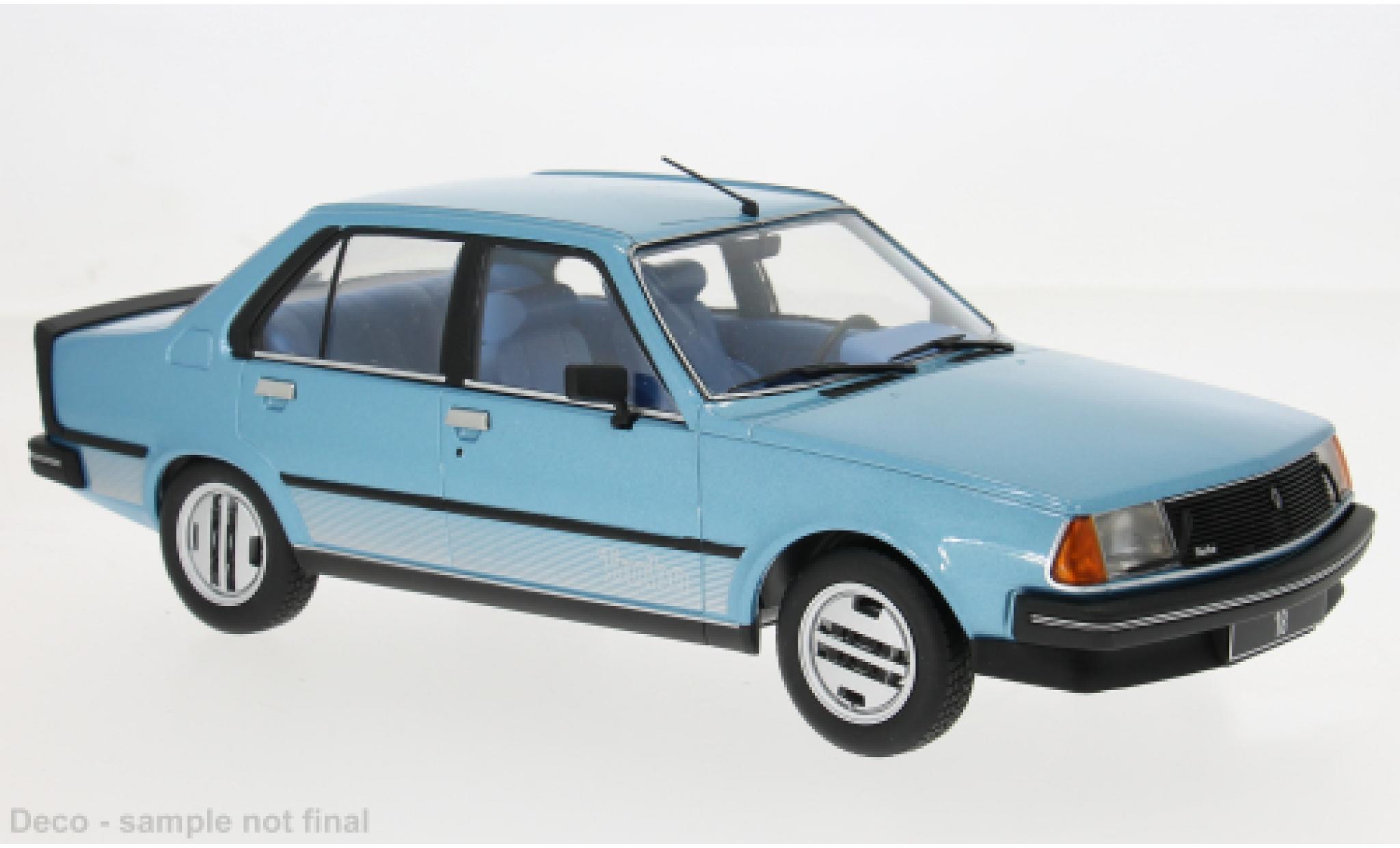 Renault 18 1/18 MCG Turbo blau 1978 1: modellautos