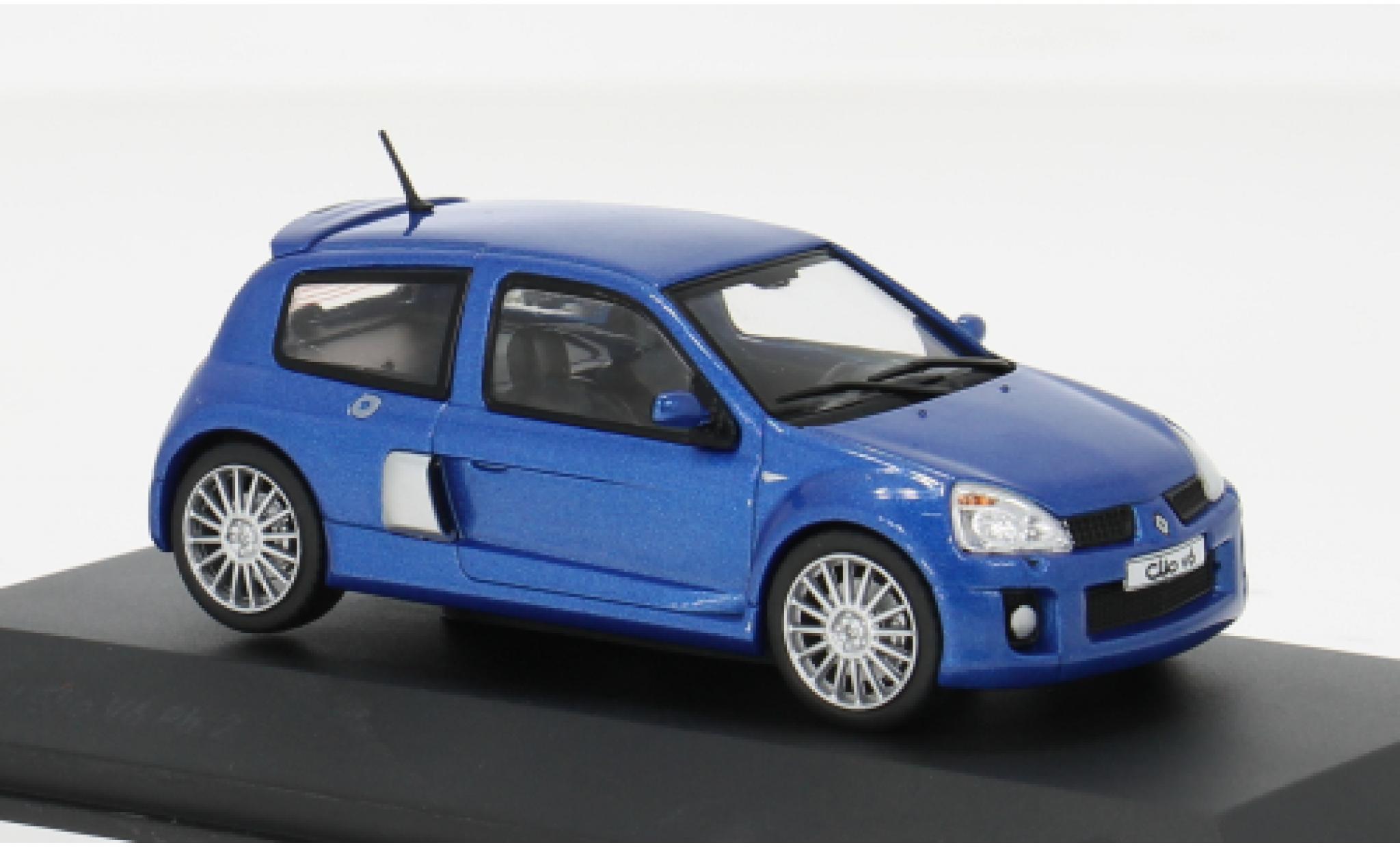 Renault Clio 1/43 Solido V6 Phase 2 blau 1:43 modellautos