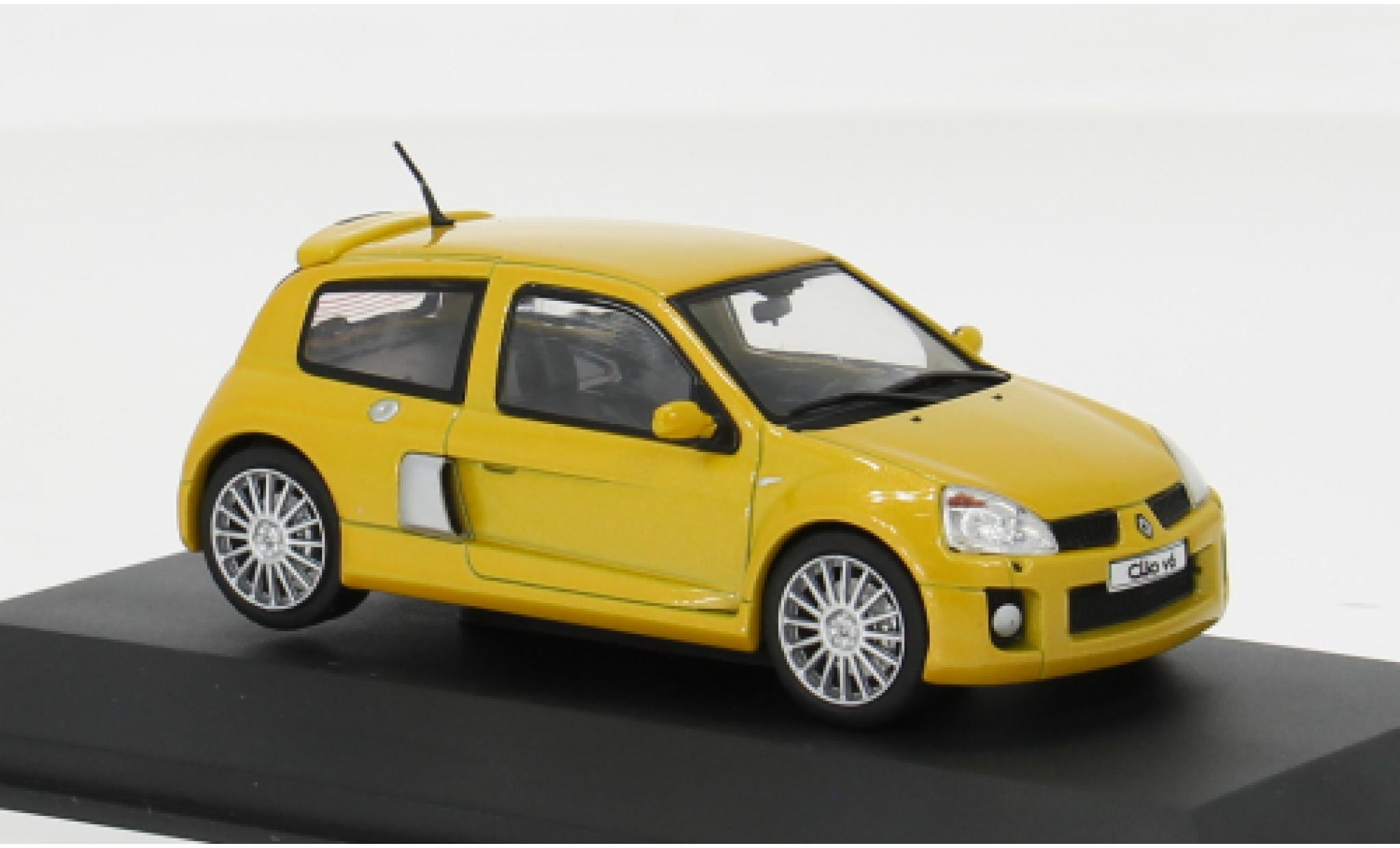 Renault Clio 1/43 Solido V6 Phase 2 gelb 1:43 modellautos