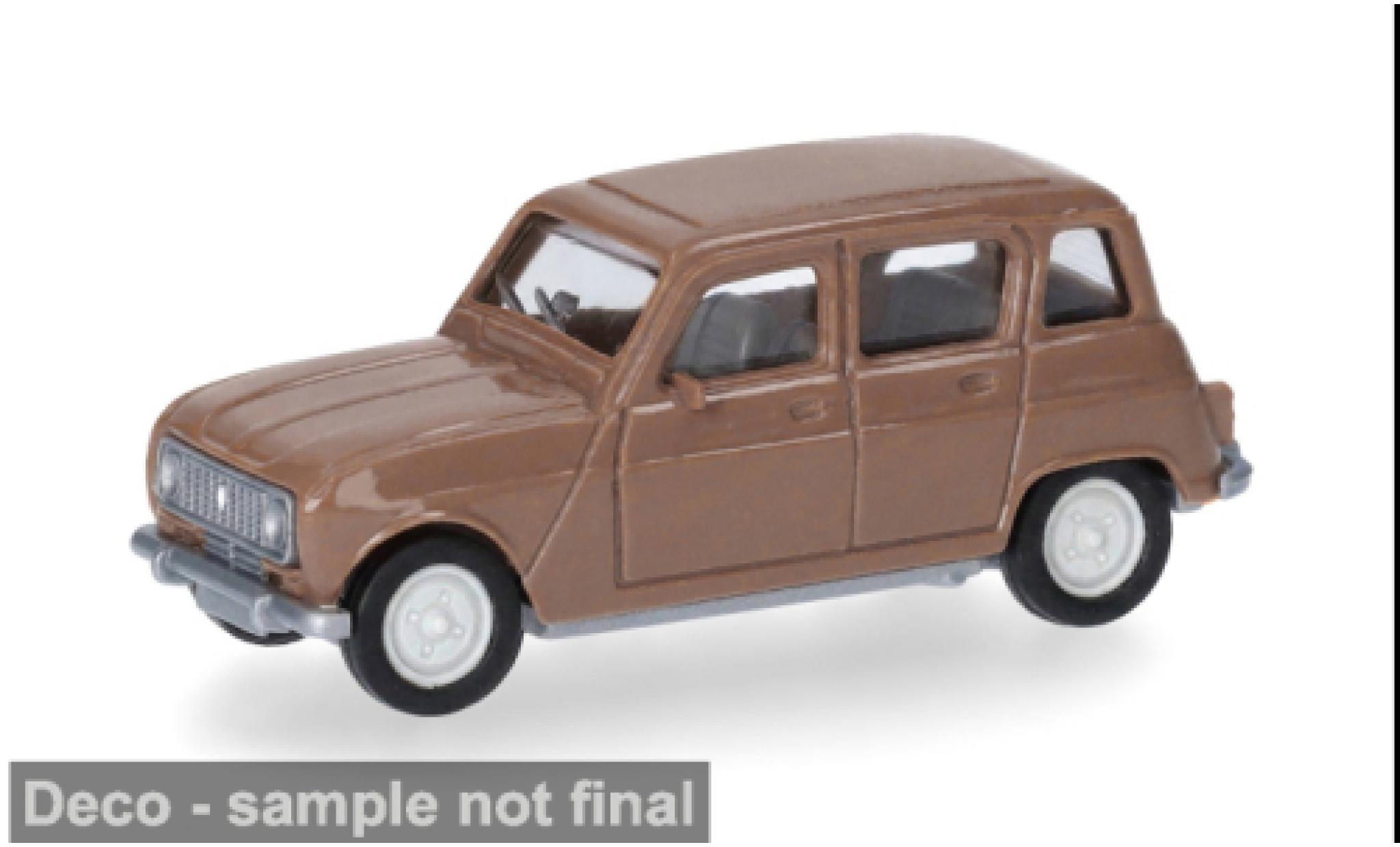 Renault 4 1/87 Herpa R beige 1:87 modellautos