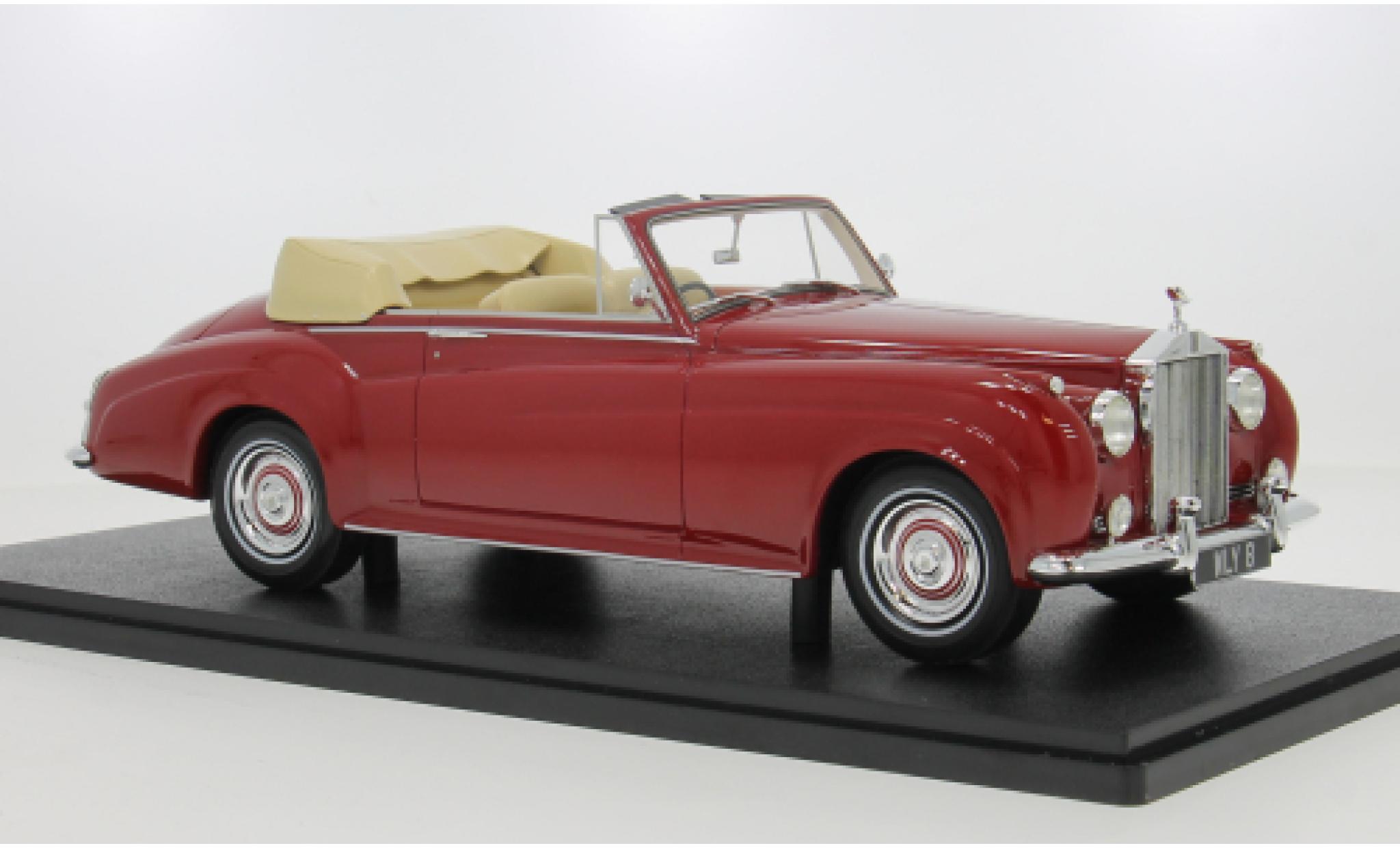Rolls Royce Silver Cloud 1/18 Cult Scale Models DHC rot 1960 1:18 modellautos