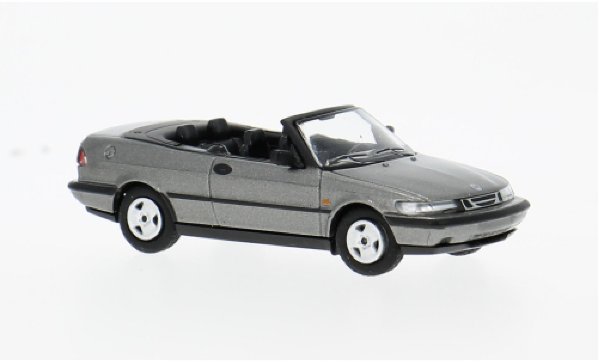 Saab 900 1/87 Minichamps Turbo 16S (Aero) Cabriolet grau 1987 1:87 modellautos