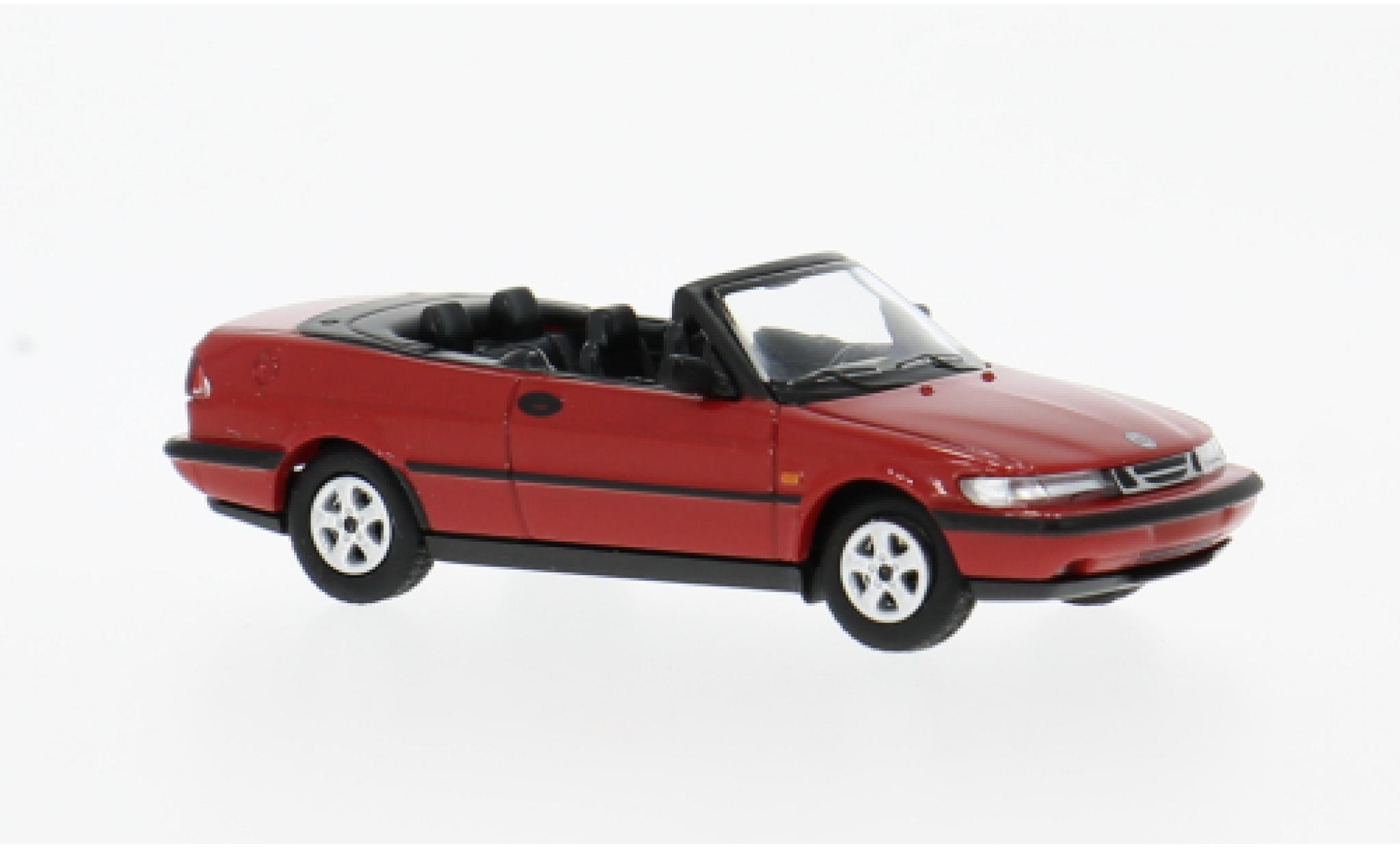 Saab 900 1/87 Minichamps Turbo 16S (Aero) Cabriolet rot 1987 1:87 modellautos