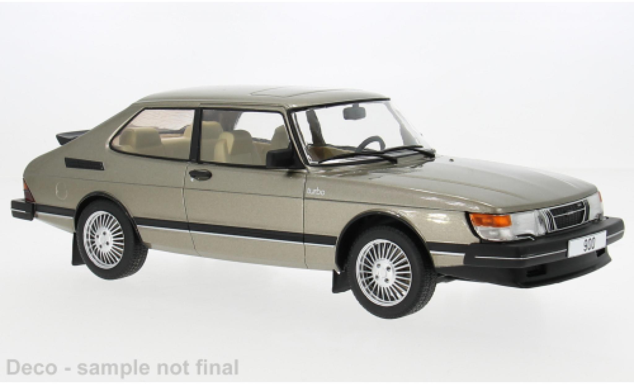 Saab 900 1/18 MCG Turbo braun 1981 1:18 modellautos