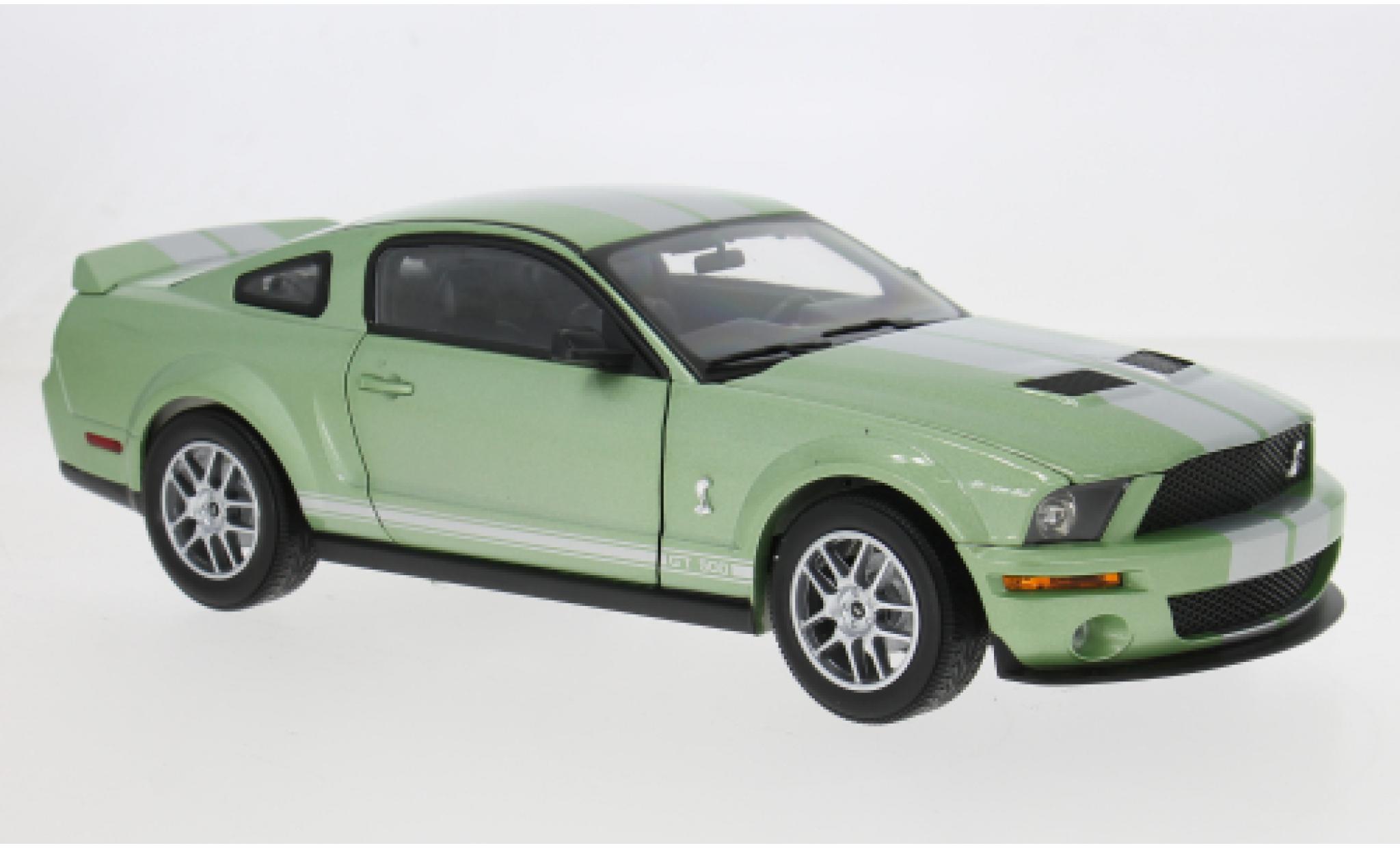 Shelby GT 1/18 Shelby Collectibles 500 gr&uuml;n 2007 1:18 modellautos