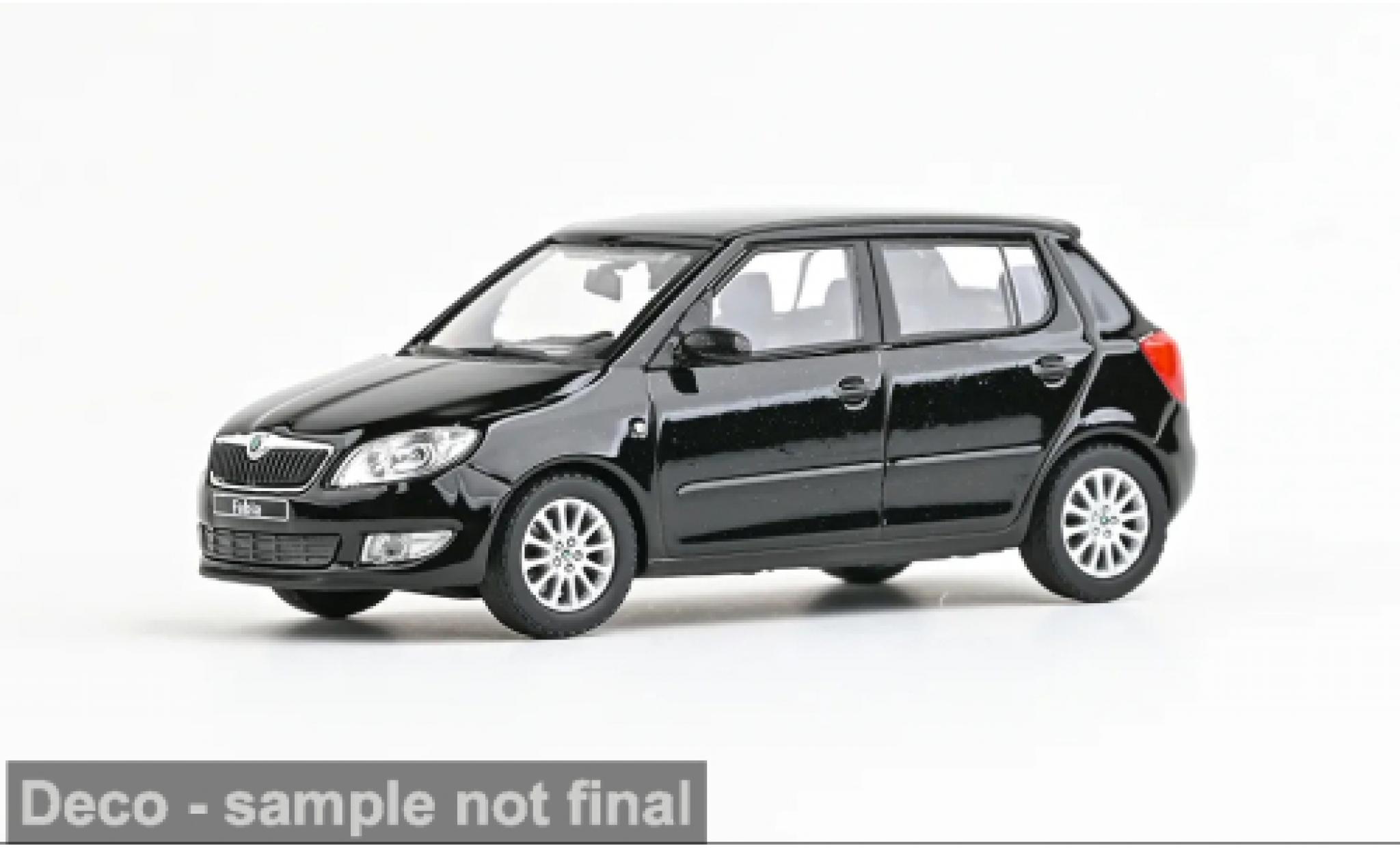 Skoda Fabia 1/43 Abrex II FL schwarz 2010 1:43 modellautos