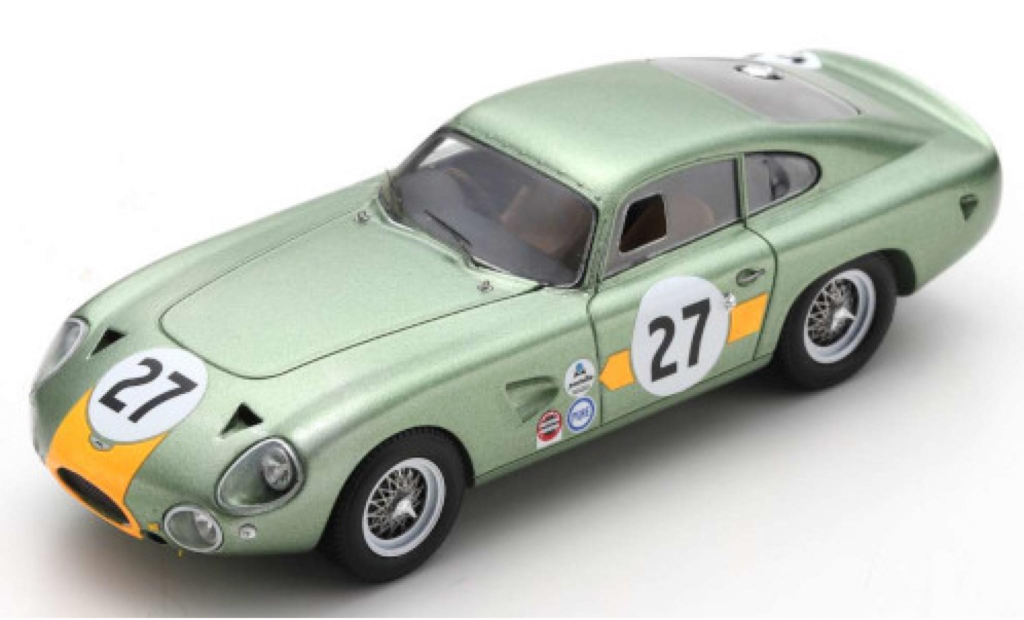 Aston Martin DP214 1/43 Spark RHD No.27 2000km Daytona 1964 B.Hetreed/C.Kerrison Modellautos Aston Martin DP214 1/43 Spark RHD No.27 2000km Daytona 1964 B.Hetreed/C.Kerrison modellautos