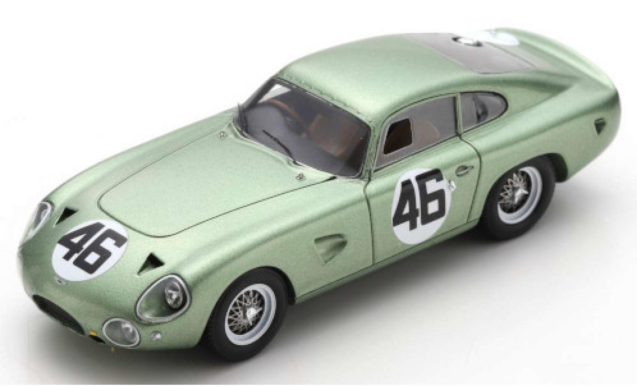 Aston Martin DP214 1/43 Spark RHD No.46 Coppa InterEuropa Monza 1963 R.Salvadori Modellautos Aston Martin DP214 1/43 Spark RHD No.46 Coppa InterEuropa Monza 1963 R.Salvadori modellautos