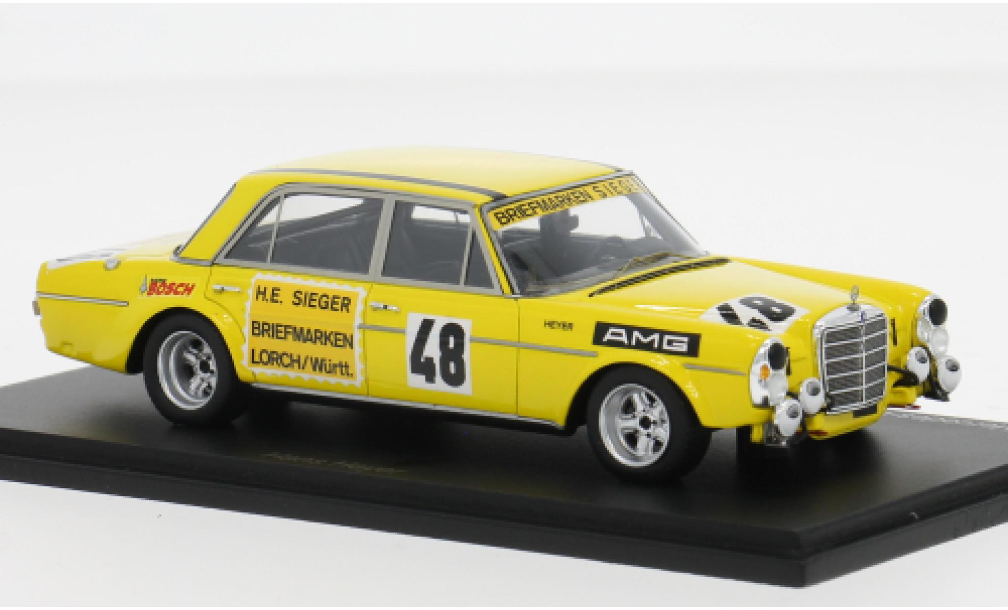 Mercedes 300 Spark SEL 6.8 AMG 24h Le Mans 1972 #48 1:43 modellautos