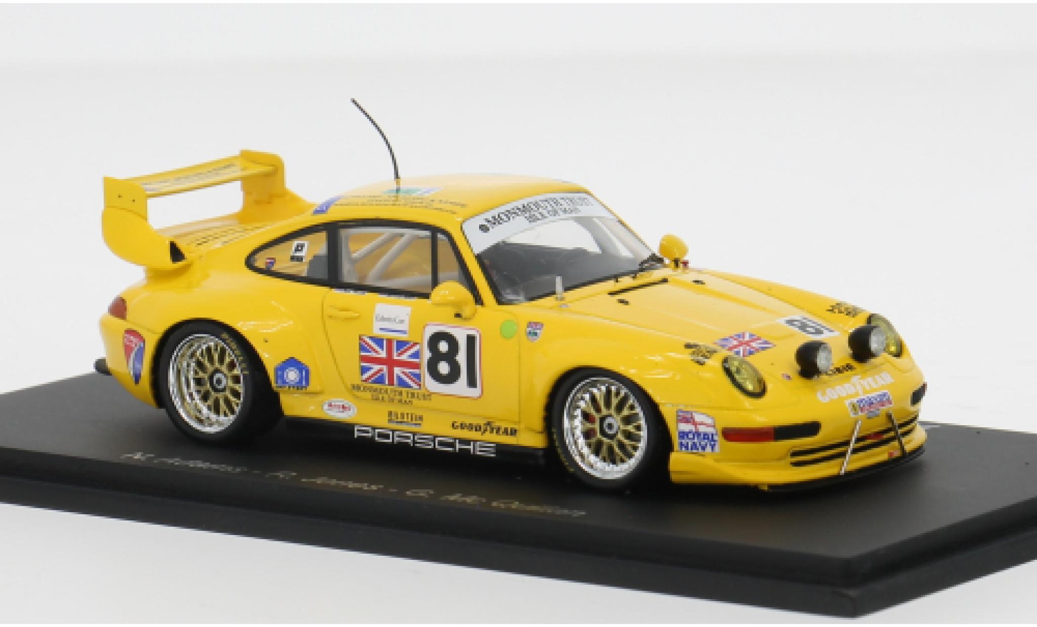 Porsche 993 GT2 1/43 Spark 911 24h Le Mans 1995 #81 1:43 modellautos