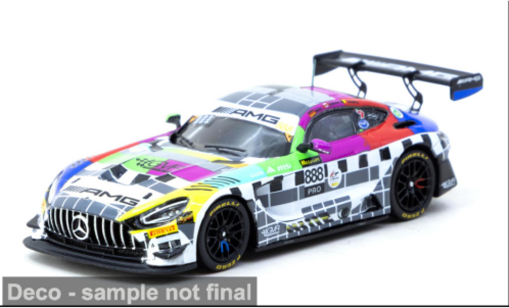 Mercedes AMG GT Tarmac Works 3 12h Bathurst 2025 #888 1:64 modellautos
