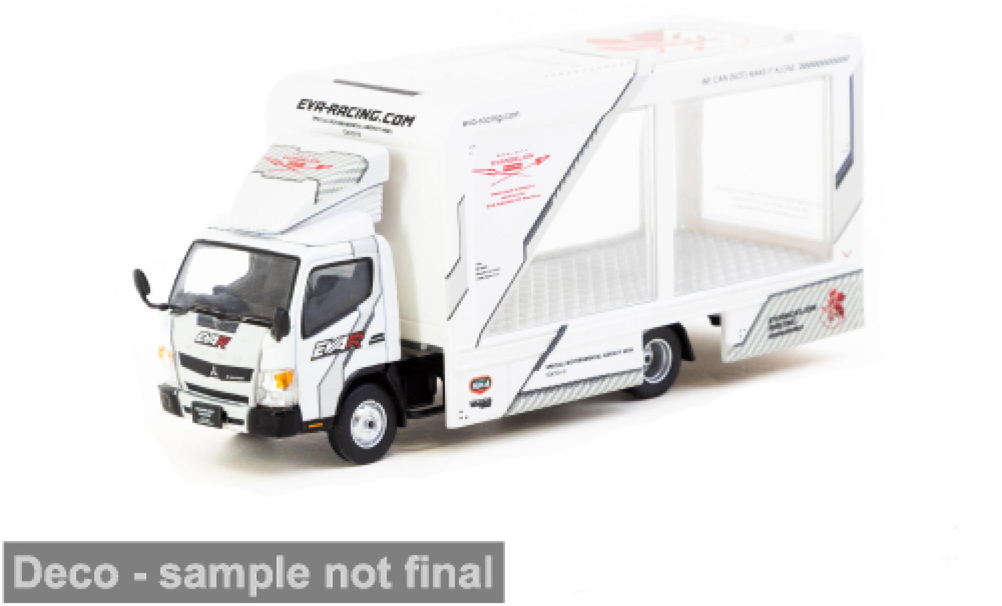 Mitsubishi Fuso Tarmac Works Canter EVA Racing 1:64 modellautos
