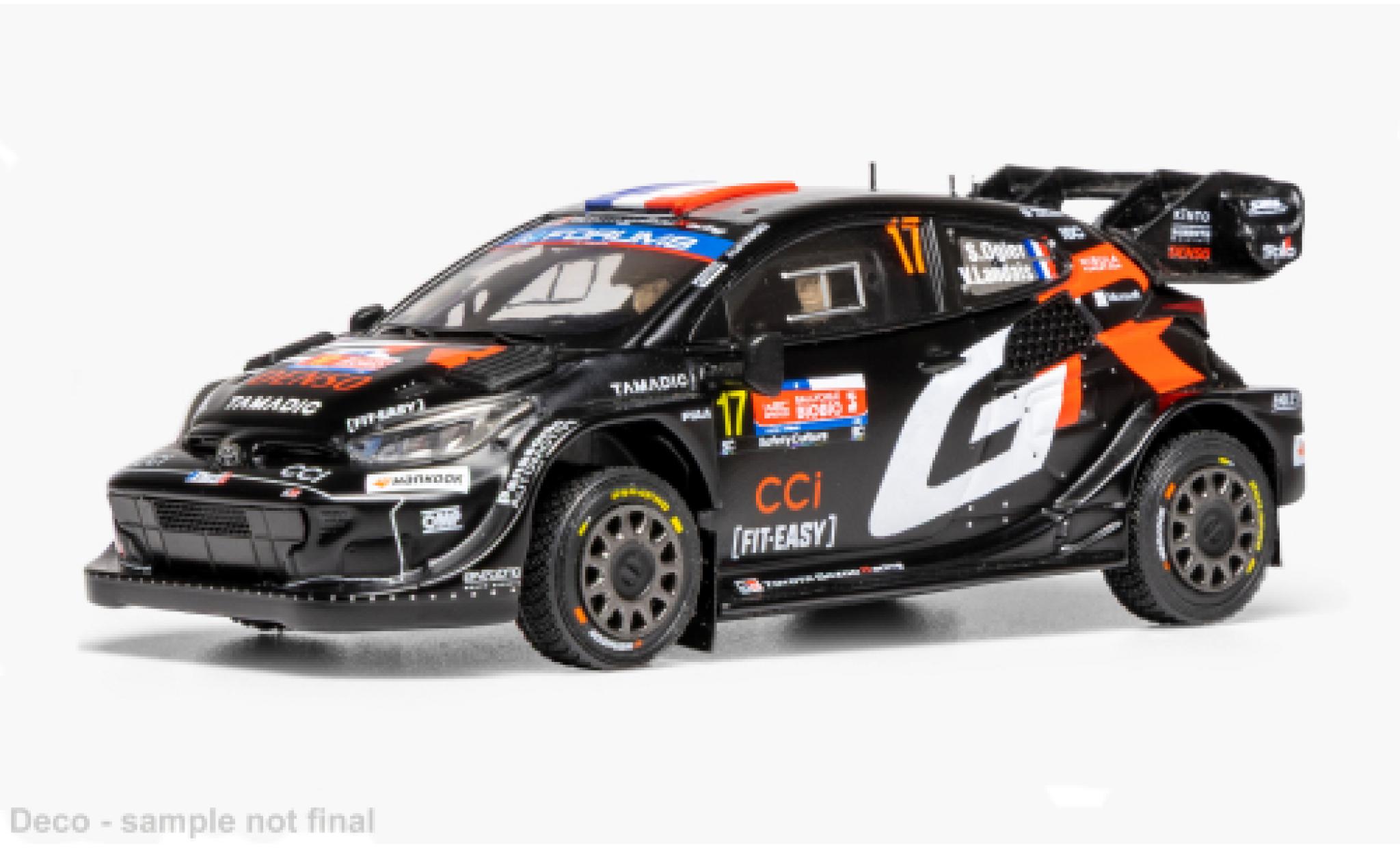 Toyota Yaris 1/43 IXO GR Rally1 Rally Chile 2025 #17 S.Ogier/V.Landais 1:43 modellautos