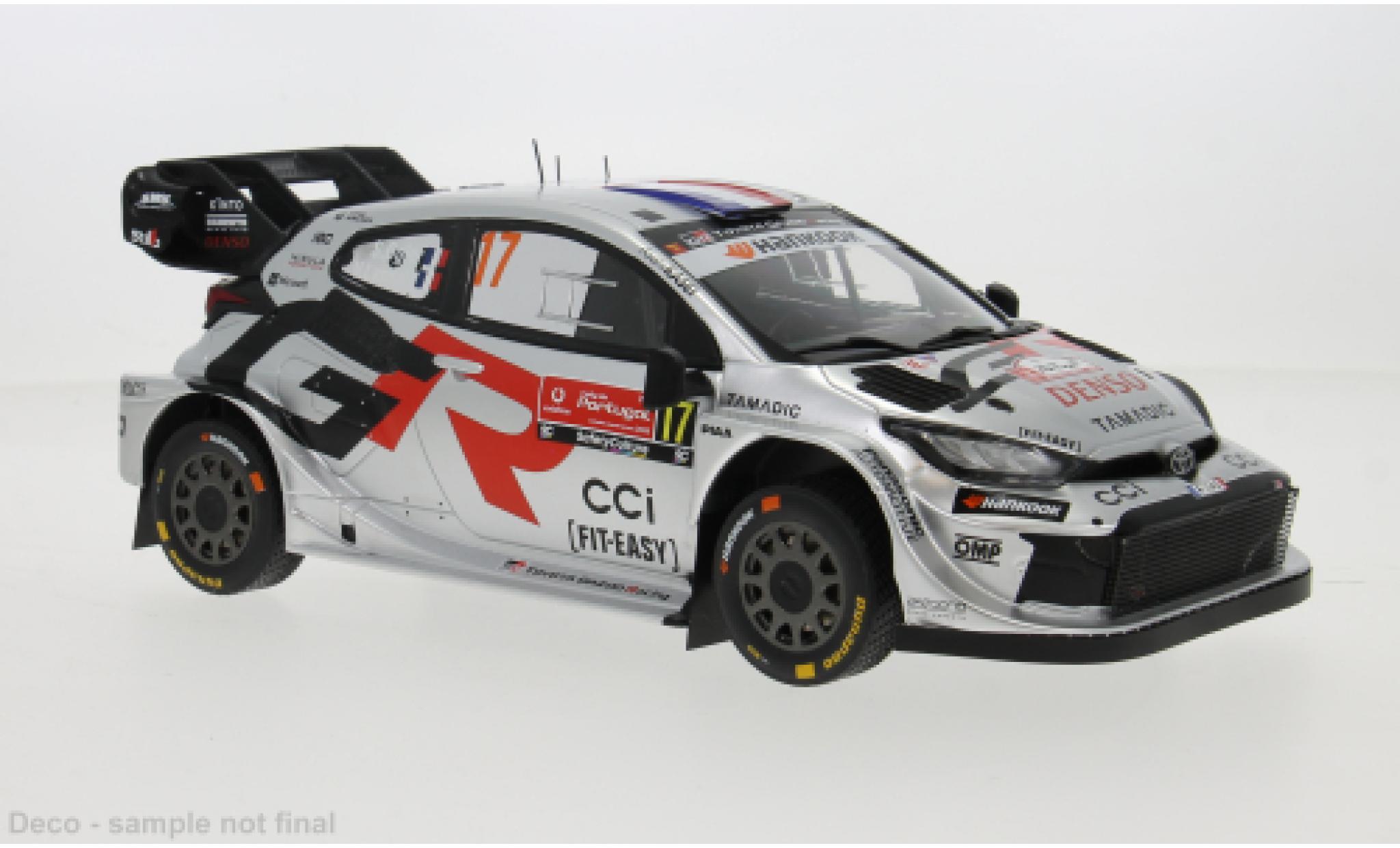 Toyota Yaris 1/18 IXO GR Rally1 Rally Portugal 2025 #17 S.Ogier/V.Landais 1:18 modellautos