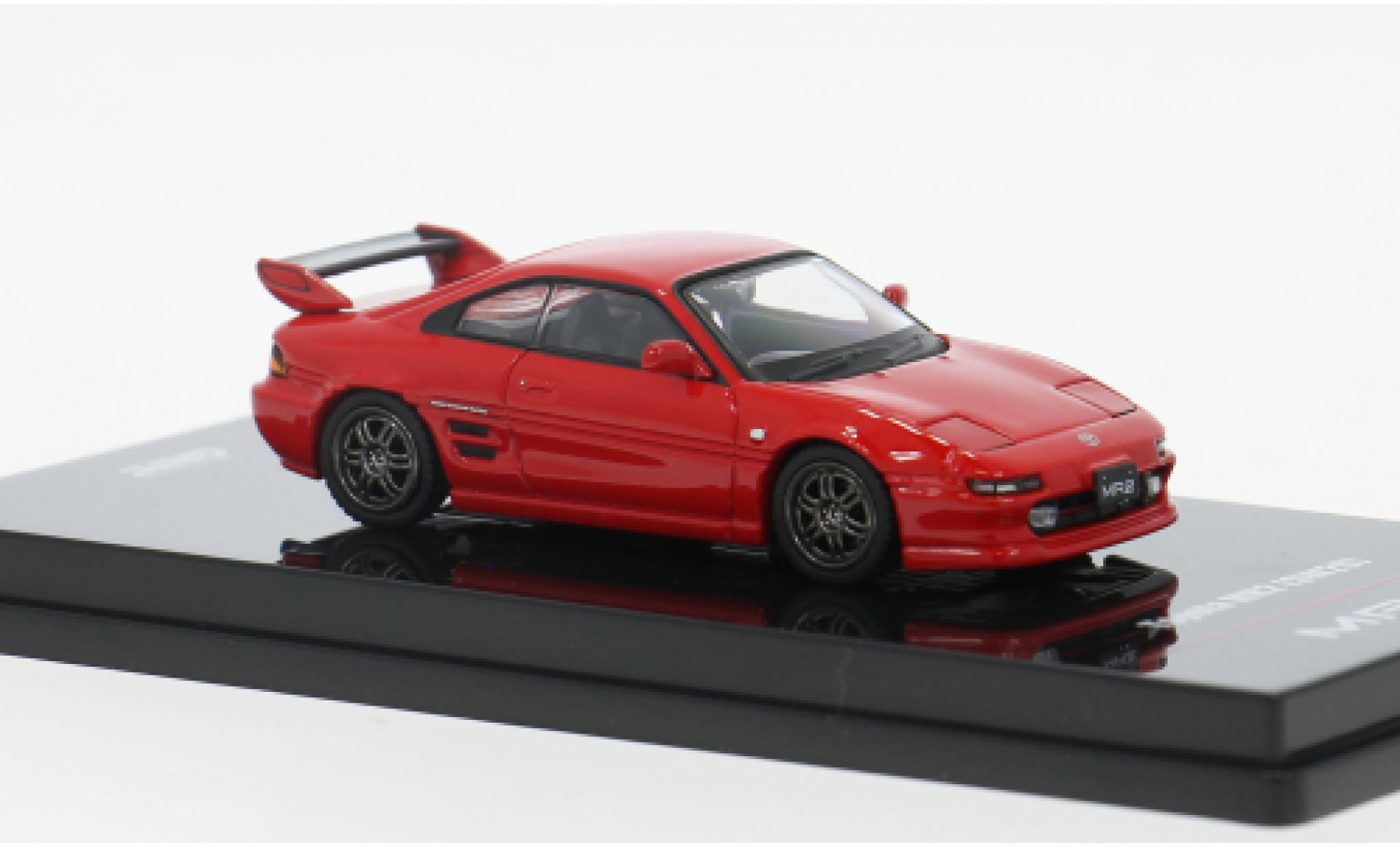 Toyota MR 1/64 INNO64 2 (SW20) rot 1:64 modellautos