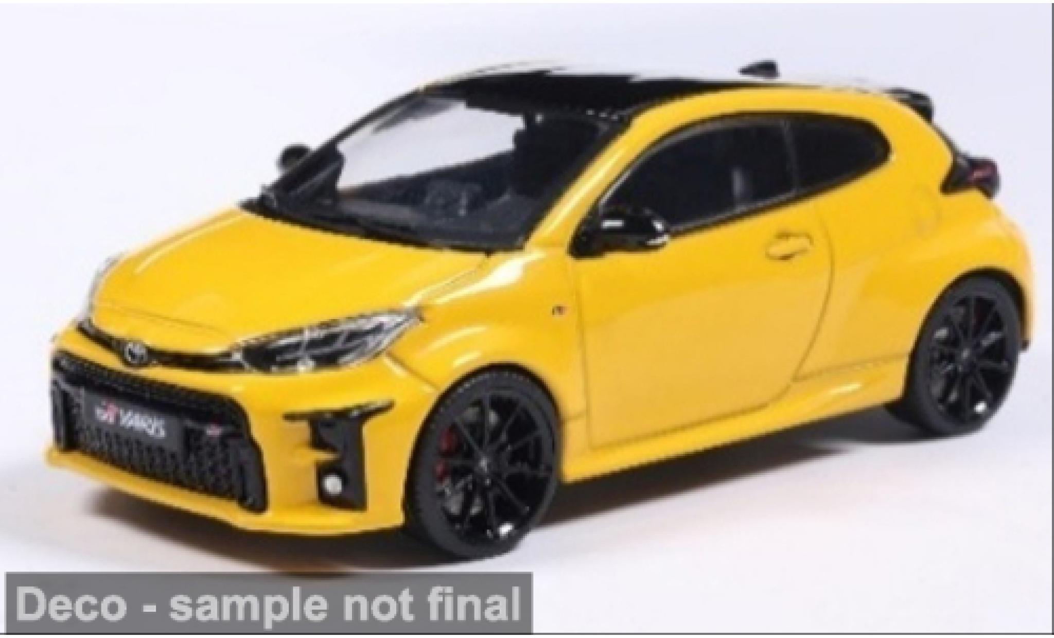 Toyota Yaris 1/43 Solido GR gelb 2024 1:43 modellautos