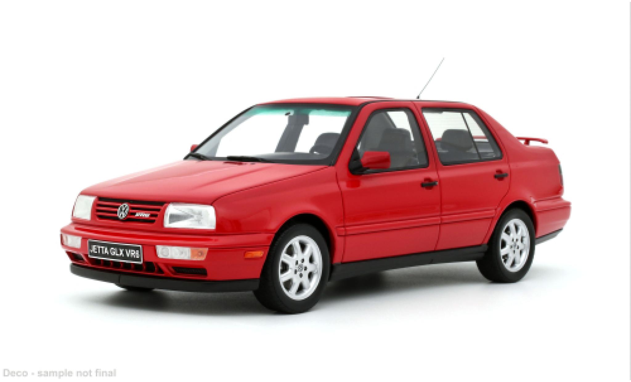 Volkswagen Jetta 1/18 Ottomobile MK III GLX VR6 rot 1996 1:18 modellautos