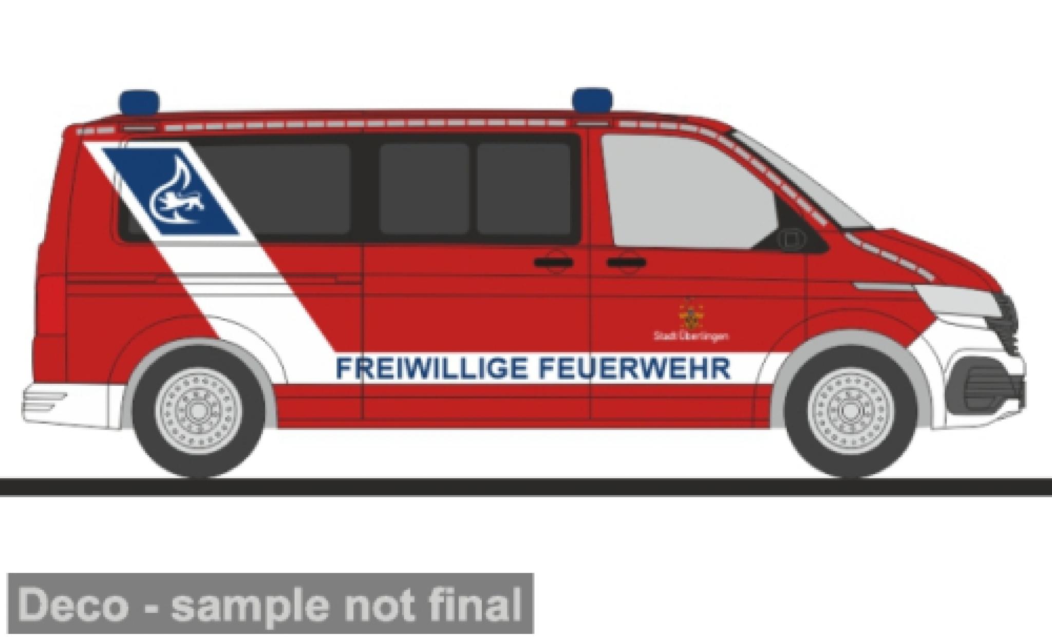 Volkswagen T6 1/87 Rietze .1 FW &Uuml;berlingen 1:87 modellautos