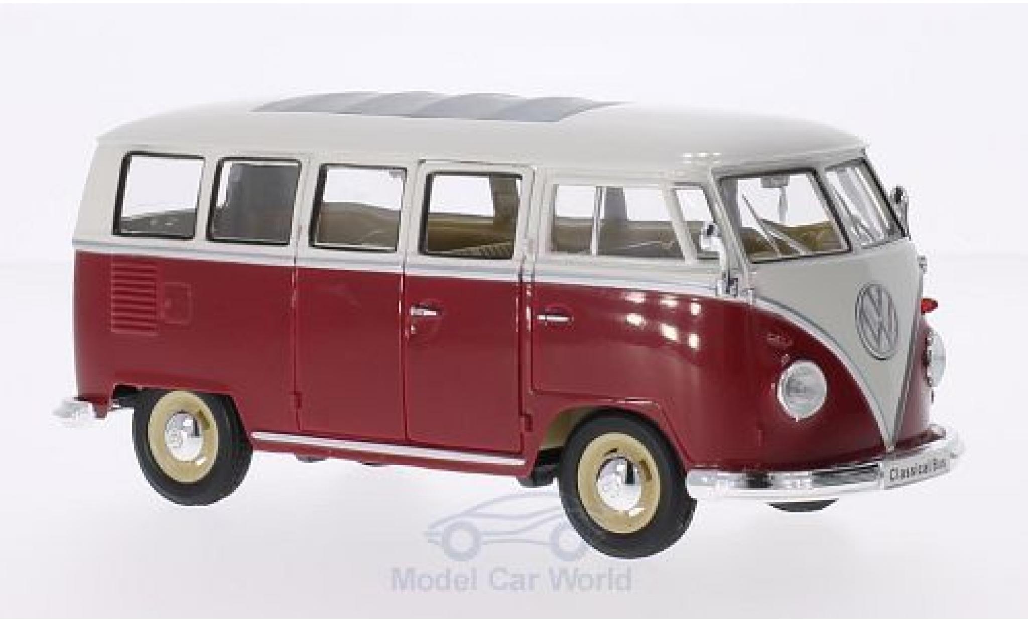 Modellautos Volkswagen T2 B 1/43 Maxichamps blau 1972 Kastenwagen - Online- modellautos.de