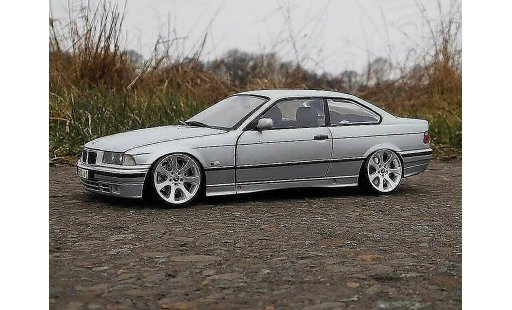 Bmw 325 coupe 1/18 Ut Models E36 E36 grau jantes E90 modellautos