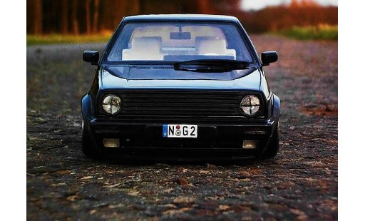 Volkswagen Golf GTI 1/18 Ottomobile 16S schwarz jantes 17 pouces mercedes modellautos