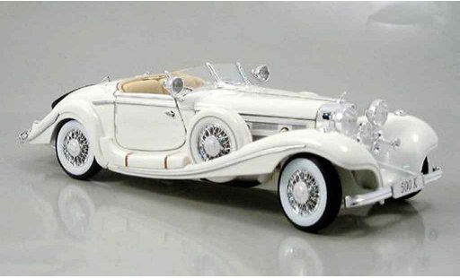 Mercedes 500 Base 1/18 Maisto weiss maharajah 1936 modellautos