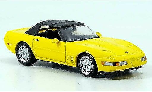 Chevrolet Corvette ZR1 1/43 Detail Cars Cabrio gelb modellautos