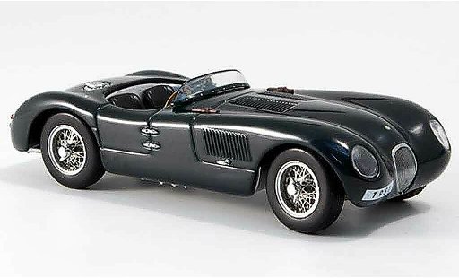 Jaguar C-Type Base 1/43 Autoart gr&Atilde;&frac14;n modellautos
